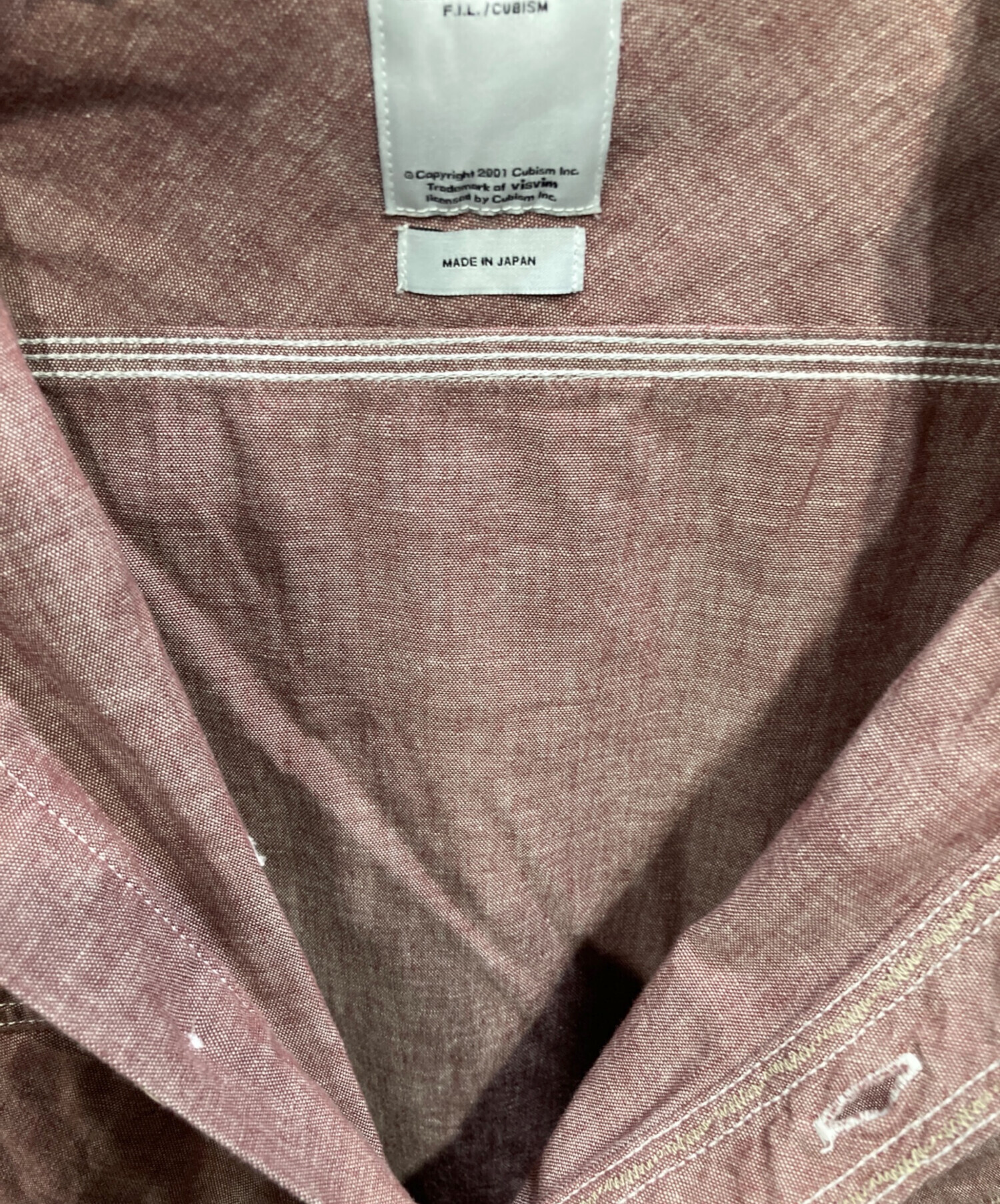 visvim 長袖シャツ 中古・古着通販】VISVIM (ビズビム) 長袖シャツ ブラウン サイズ:2