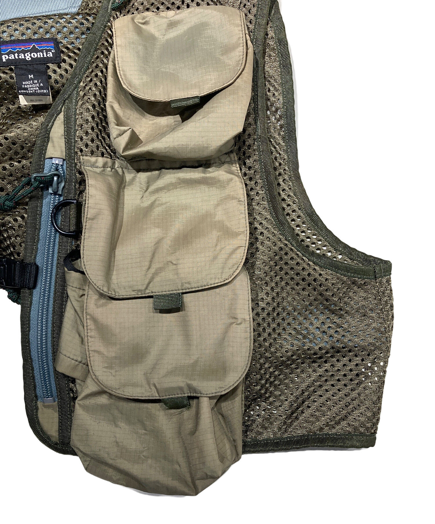 中古・古着通販】Patagonia (パタゴニア) フィッシングベスト カーキ