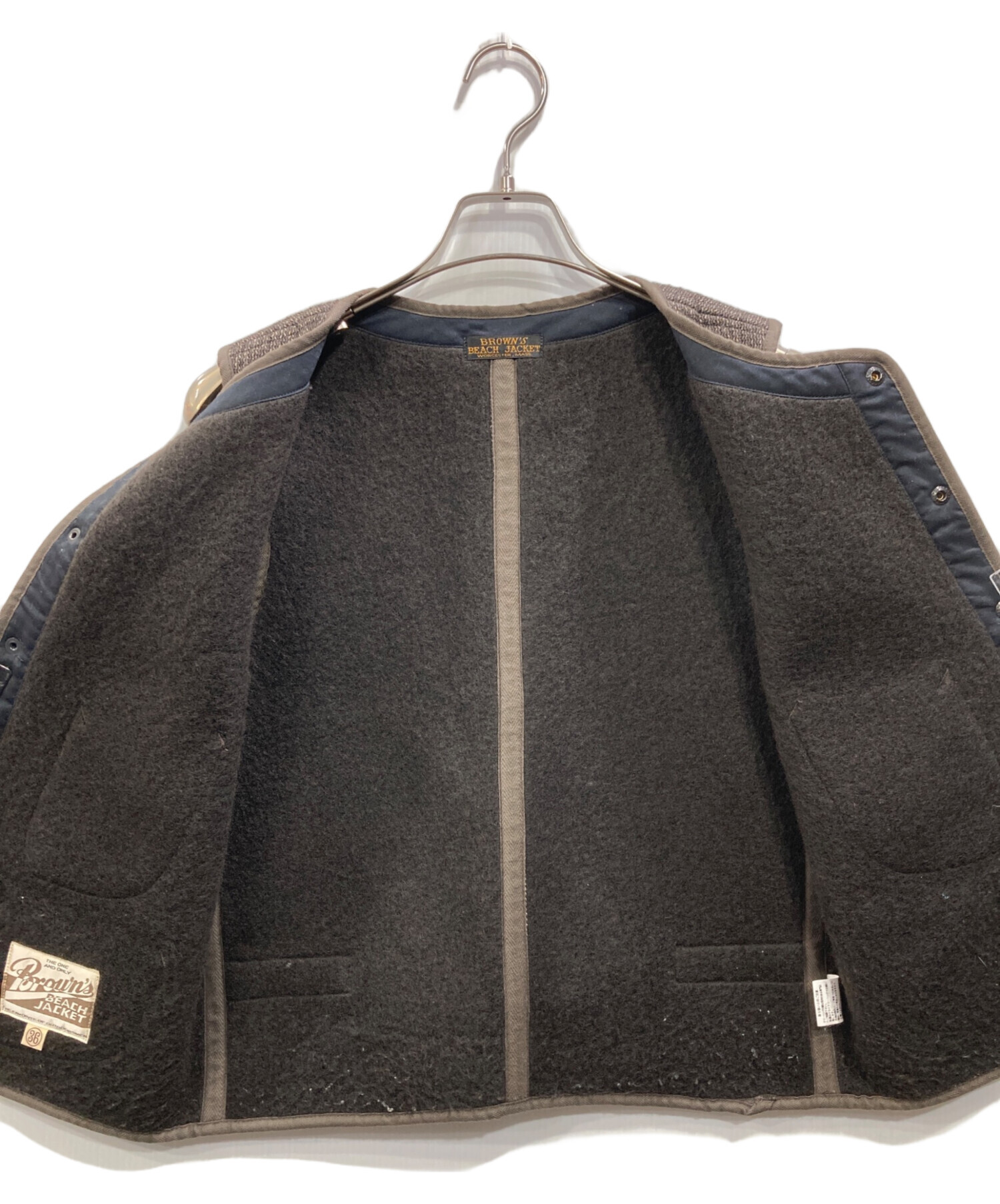 中古・古着通販】BROWN'S BEACH JACKET (ブラウンズビーチジャケット