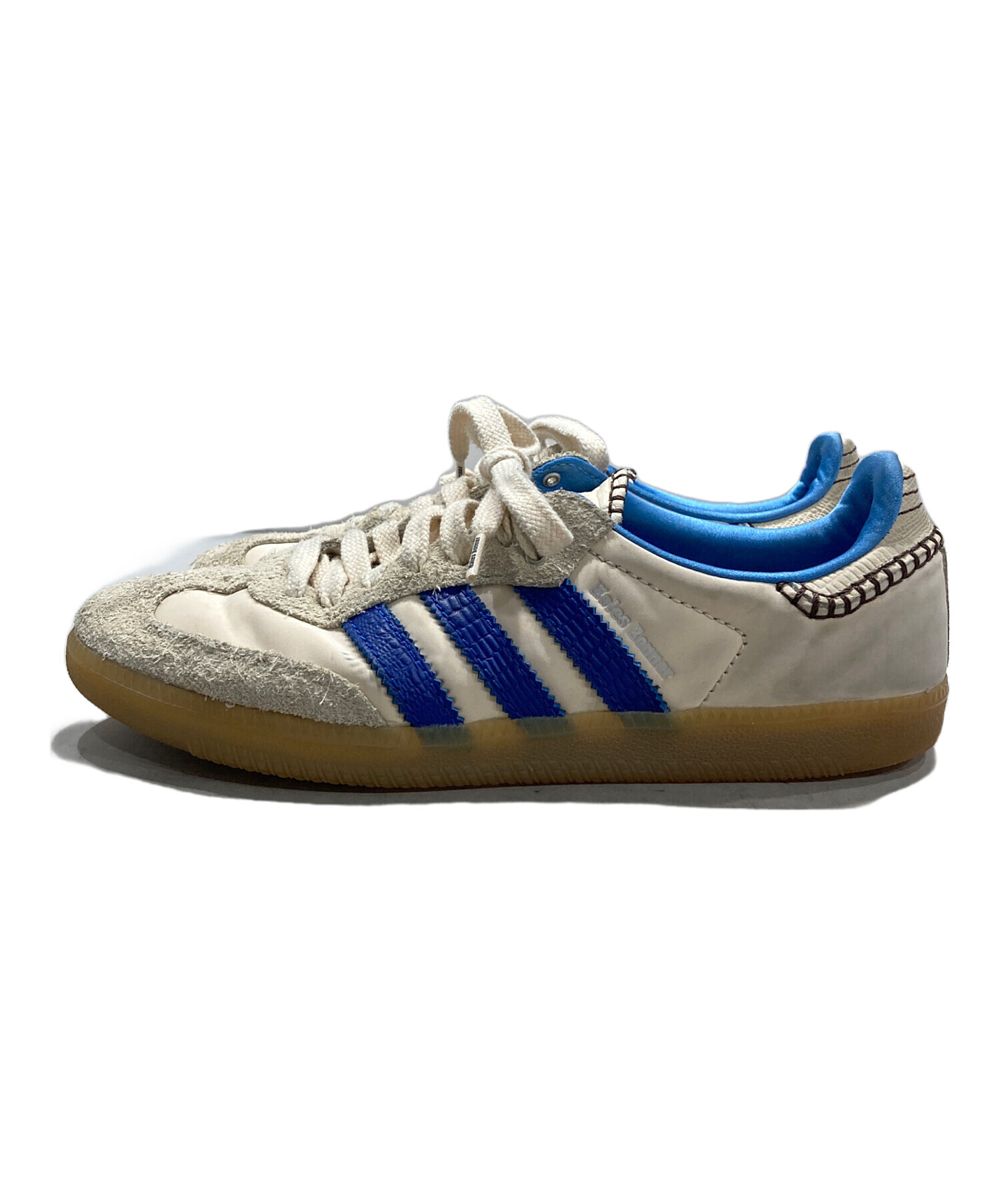 adidas Wales Bonnerスニーカー ホワイト/ブルー 中古・古着通販】adidas (アディダス) WALES BONNER (ウェールズボナー
