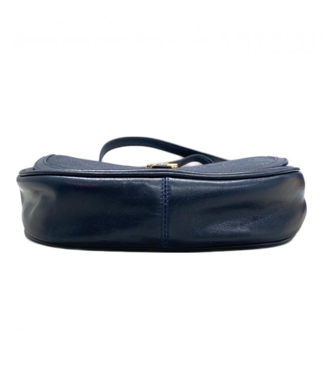 中古・古着通販】GUCCI (グッチ) ショルダーバッグ ネイビー｜ブランド