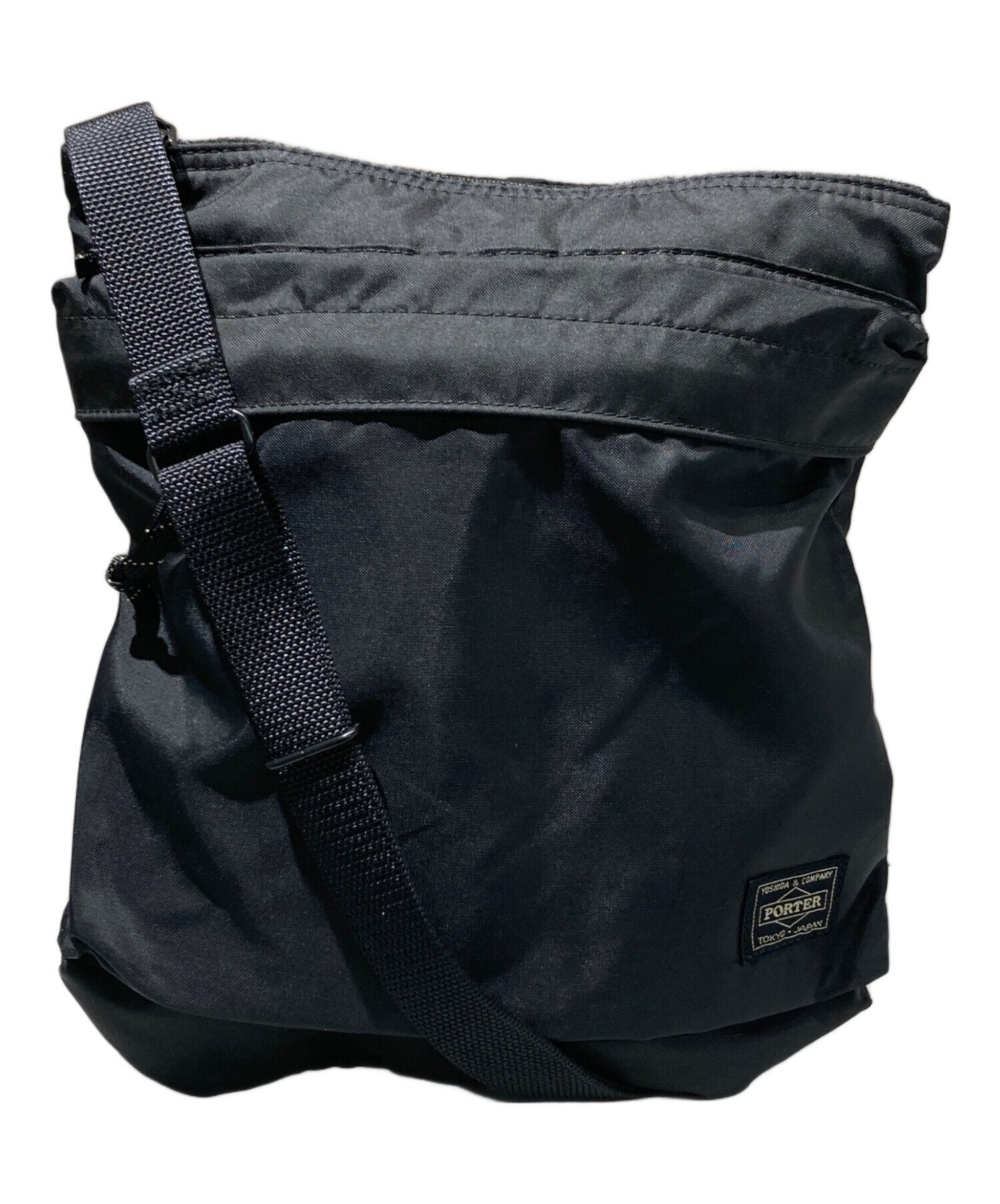 中古・古着通販】PORTER (ポーター) ショルダーバッグ ブラック サイズ