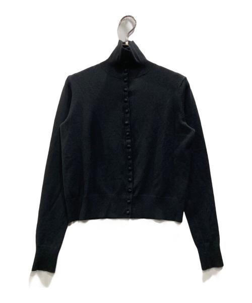 美品✨machatt マチャット フルジップニットジャケット アウター ブラック 中古・古着通販】machatt (マチャット) エンパイアタートル ニット