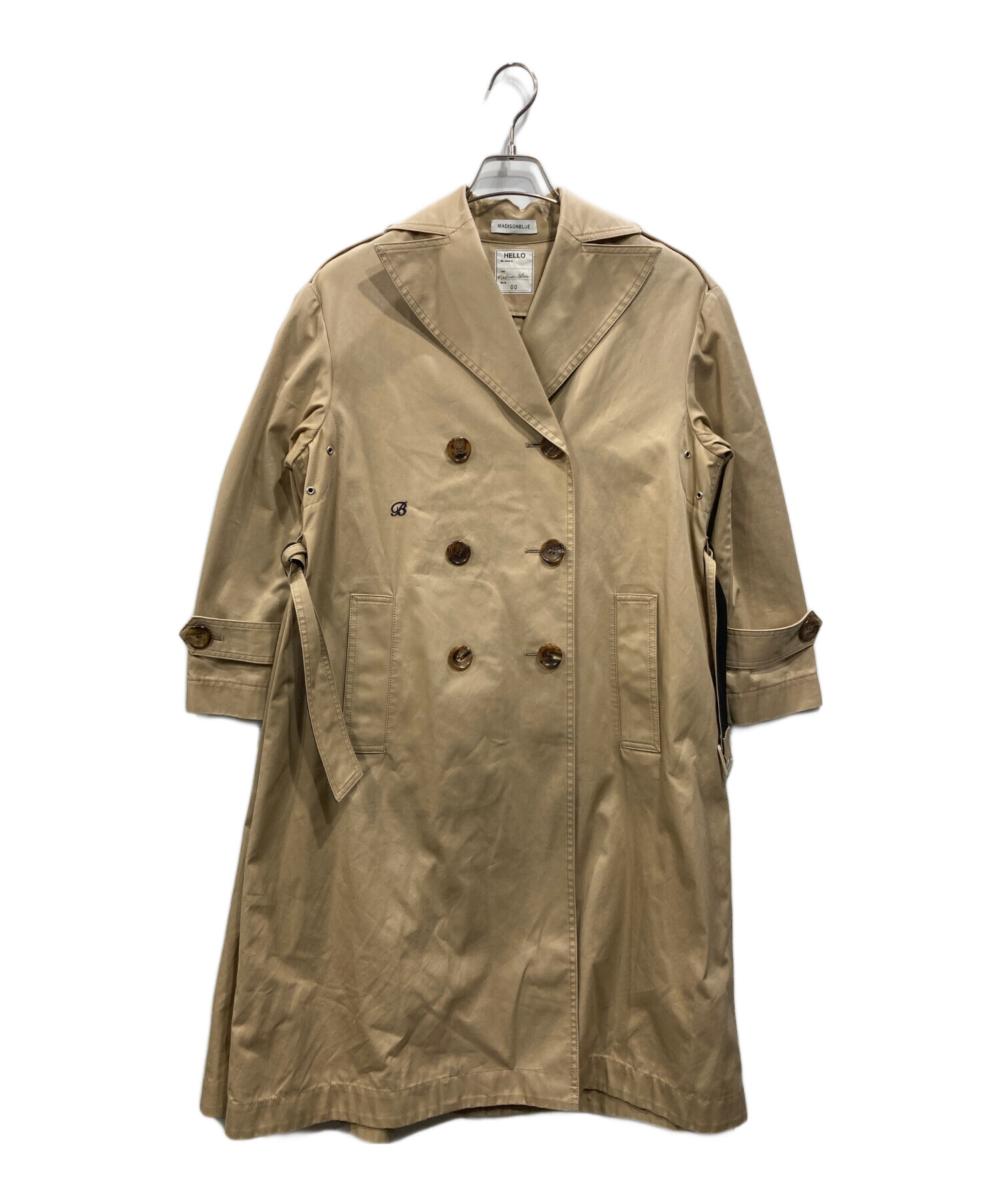 MADISONBLUE ベージュ トレンチコート 00 (XS) MADISONBLUE(マディソンブルー)｜TRENCH COAT C/L トレンチコート