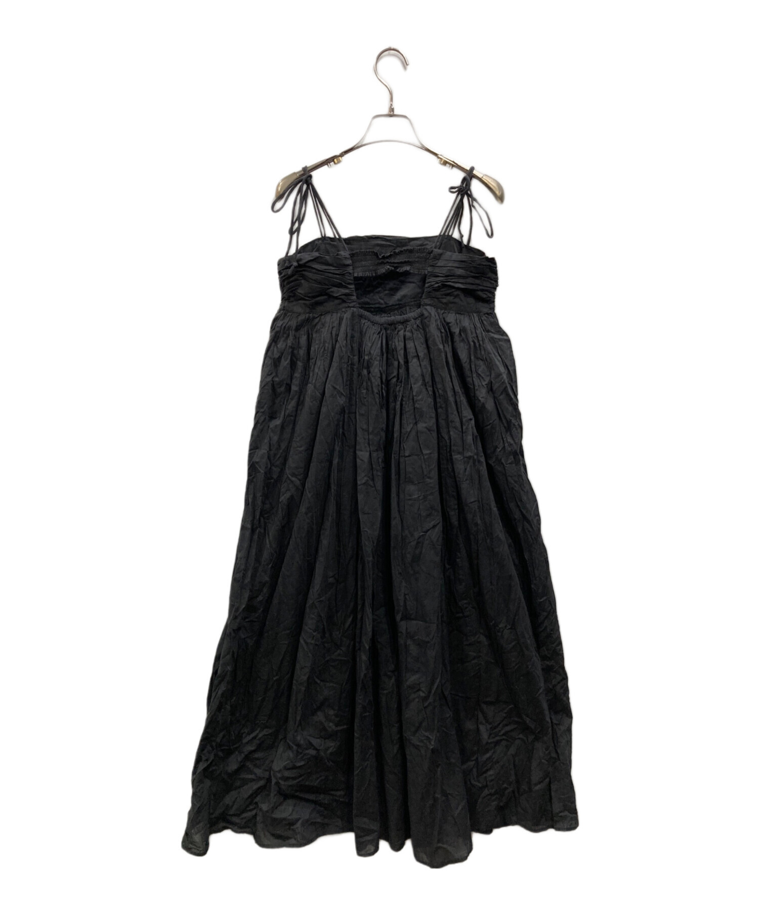 searoomlynn 3D Embroideryチュニックキャミ ブラック 中古・古着通販】Sea Room Lynn (シールームリン) voileブロック