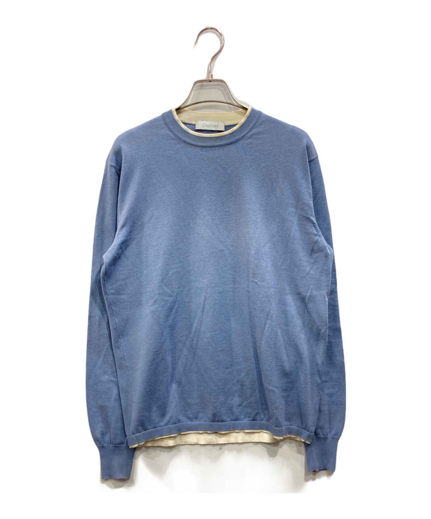 中古・古着通販】CRUCIANI (クルチアーニ) 27ゲージコットン クルー