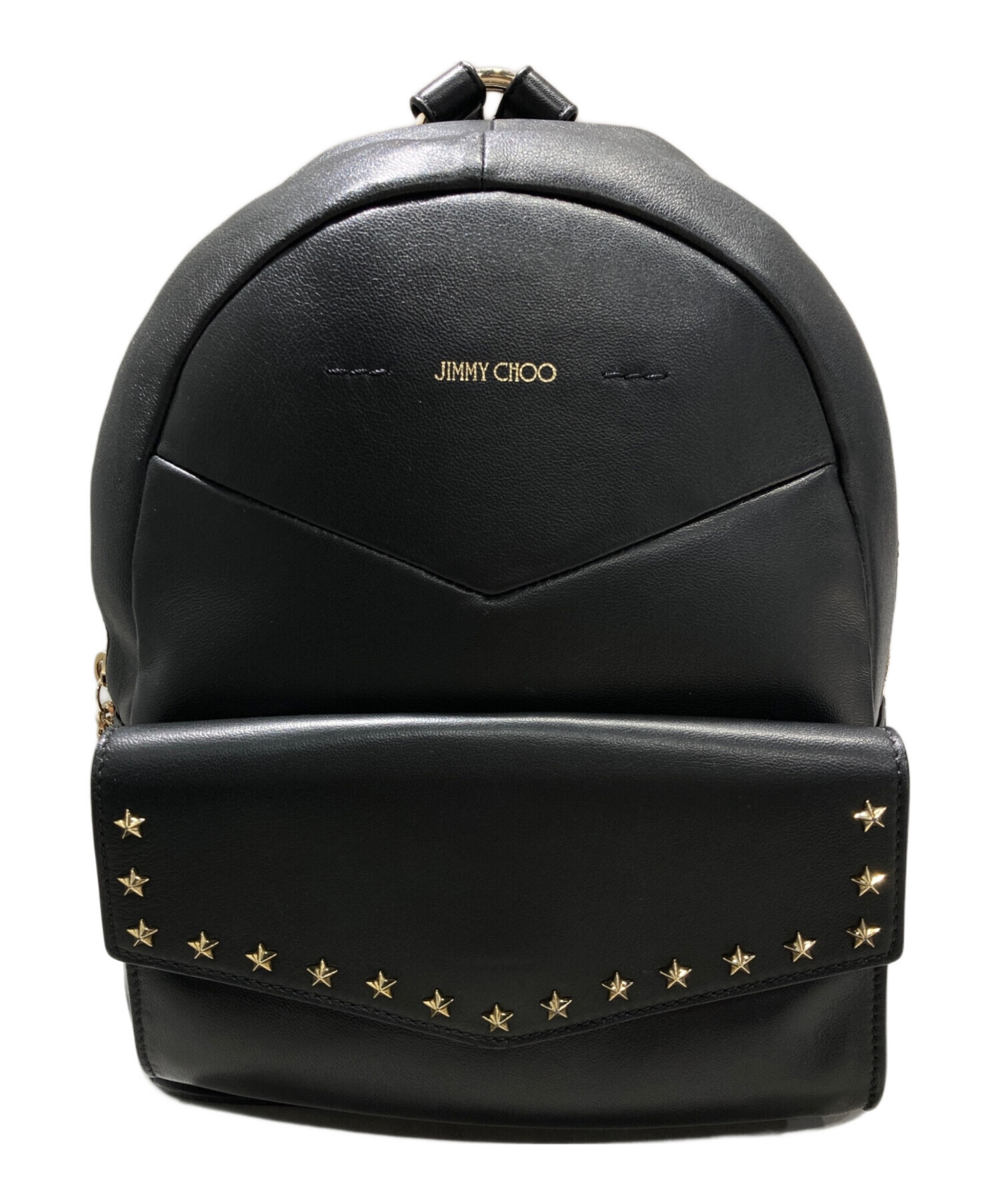 中古・古着通販】JIMMY CHOO (ジミーチュウ) スタッズ付きリュック