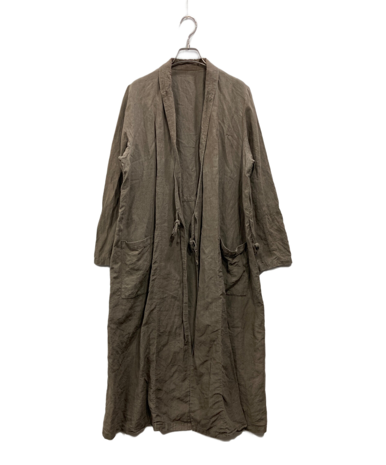 nest Robe ネストローブ　クリーニング済　リネン　コート 70950-298-