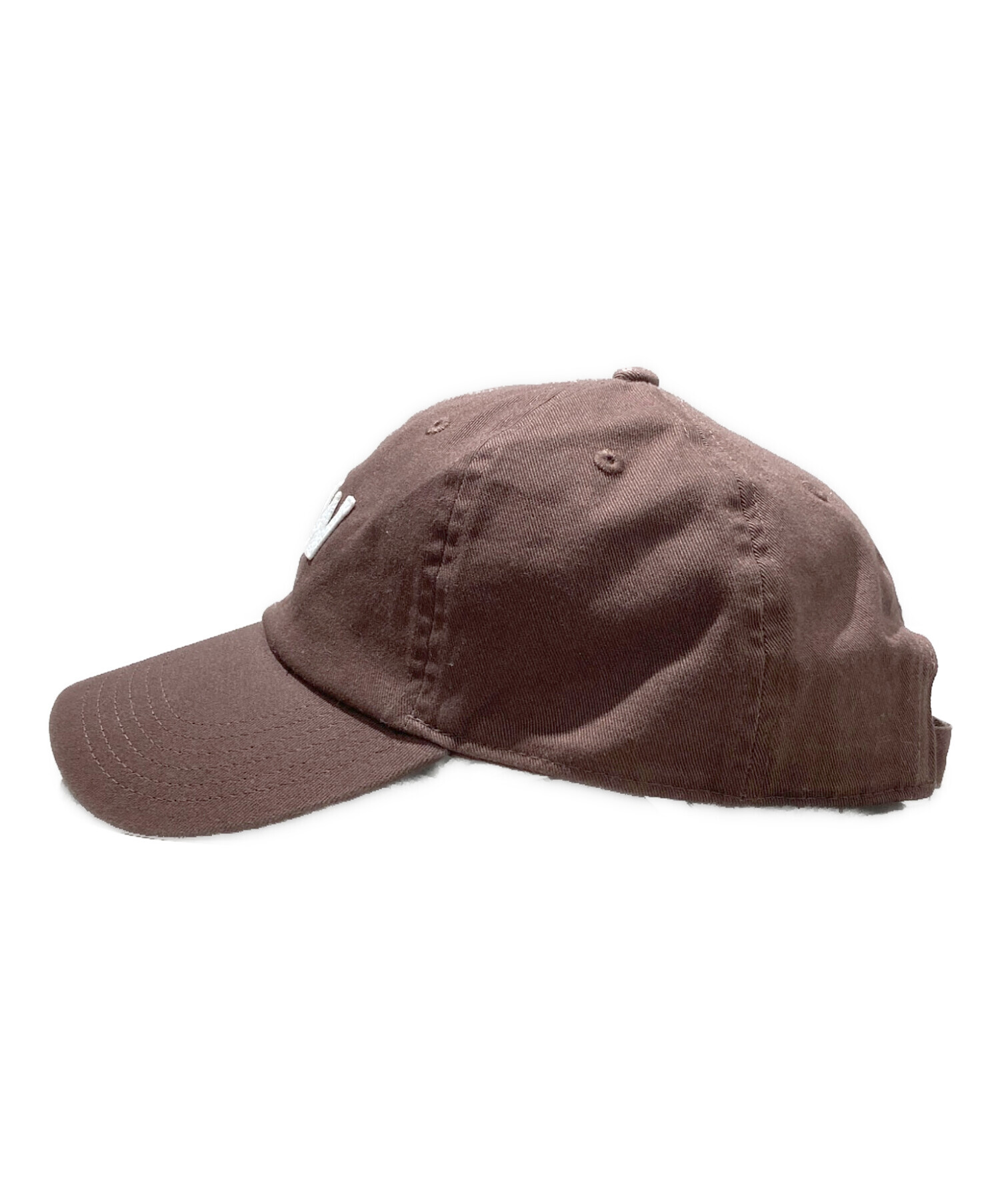 【新品未使用タグ付き】MYWEAKNESS ブラウン ベースボールキャップ 中古・古着通販】MYWEAKNESS (マイウィークネス) NEWHATTAN (ニュー
