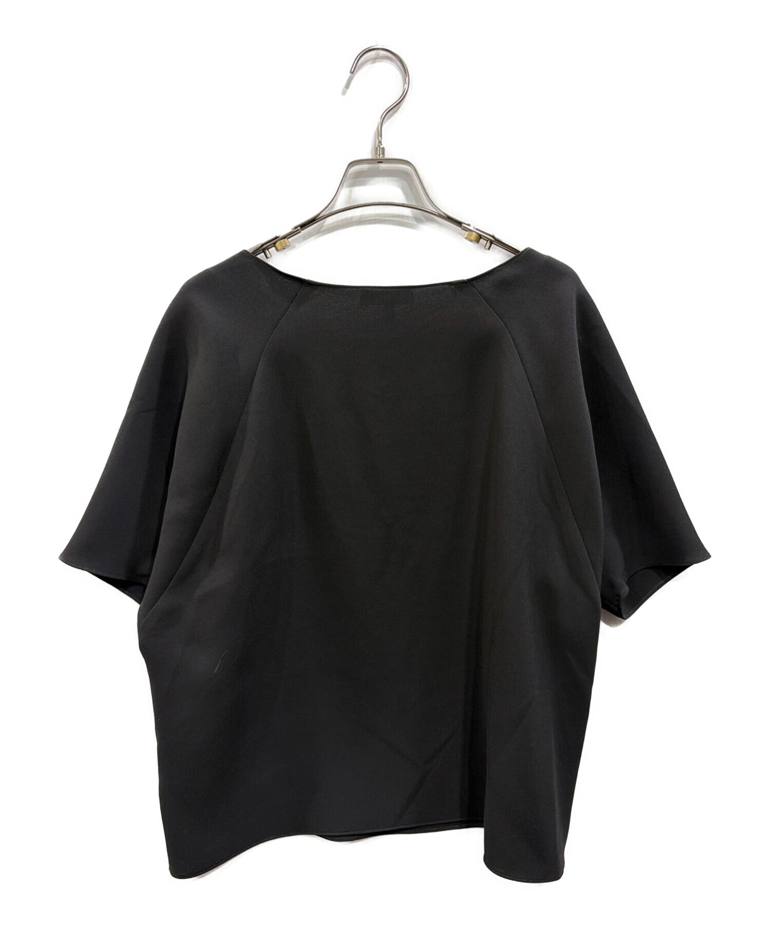中古・古着通販】theory (セオリー) SYNTHETIC CREPE BACK RAGLAN TOP