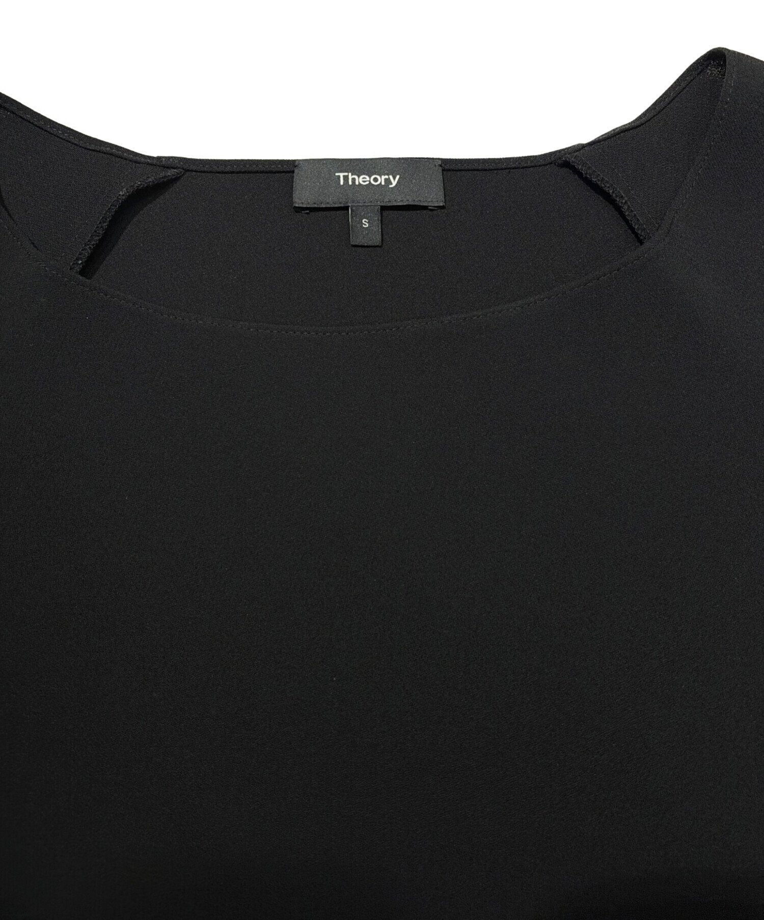 中古・古着通販】theory (セオリー) SYNTHETIC CREPE BACK RAGLAN TOP