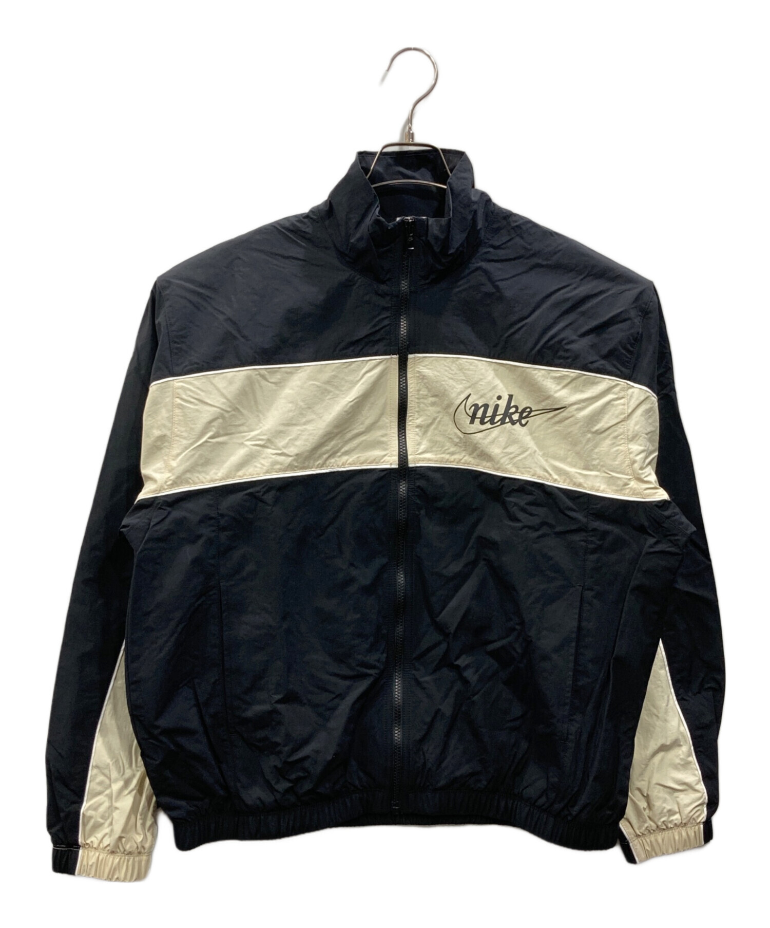 中古・古着通販】NIKE (ナイキ) CLUB LTWT フードJK ブラック サイズ:L 