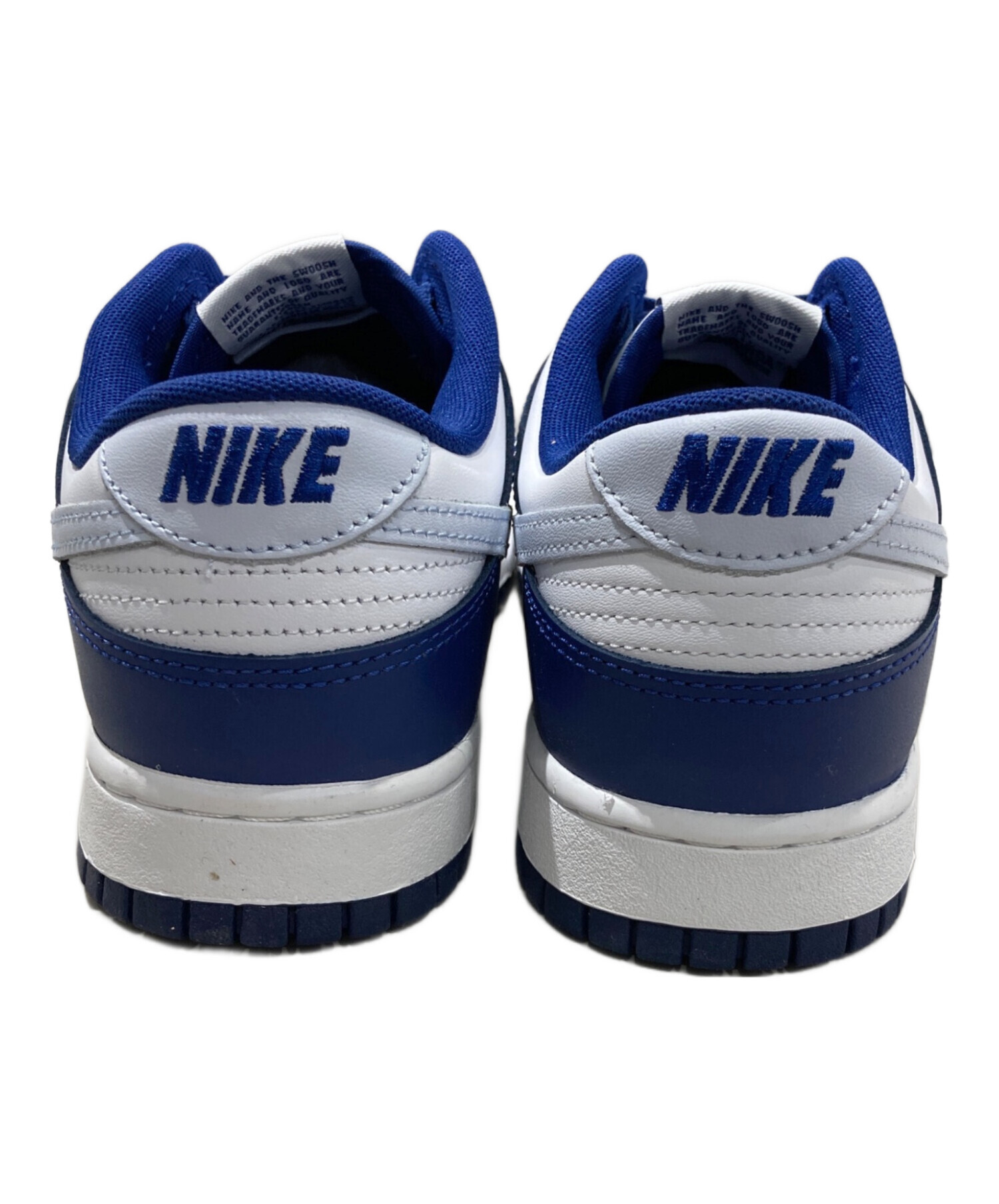 中古・古着通販】NIKE (ナイキ) Dunk Low ネイビー×ホワイト サイズ 