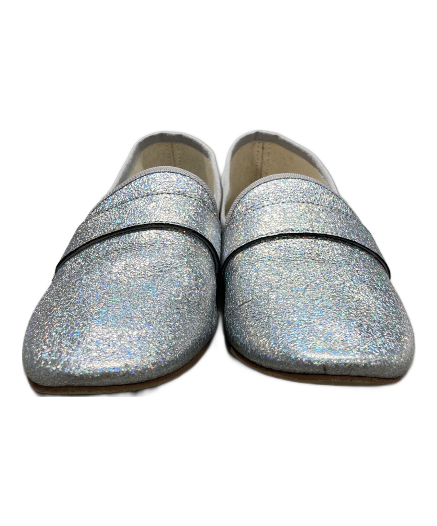 中古・古着通販】Repetto (レペット) Michaelグリッターローファー