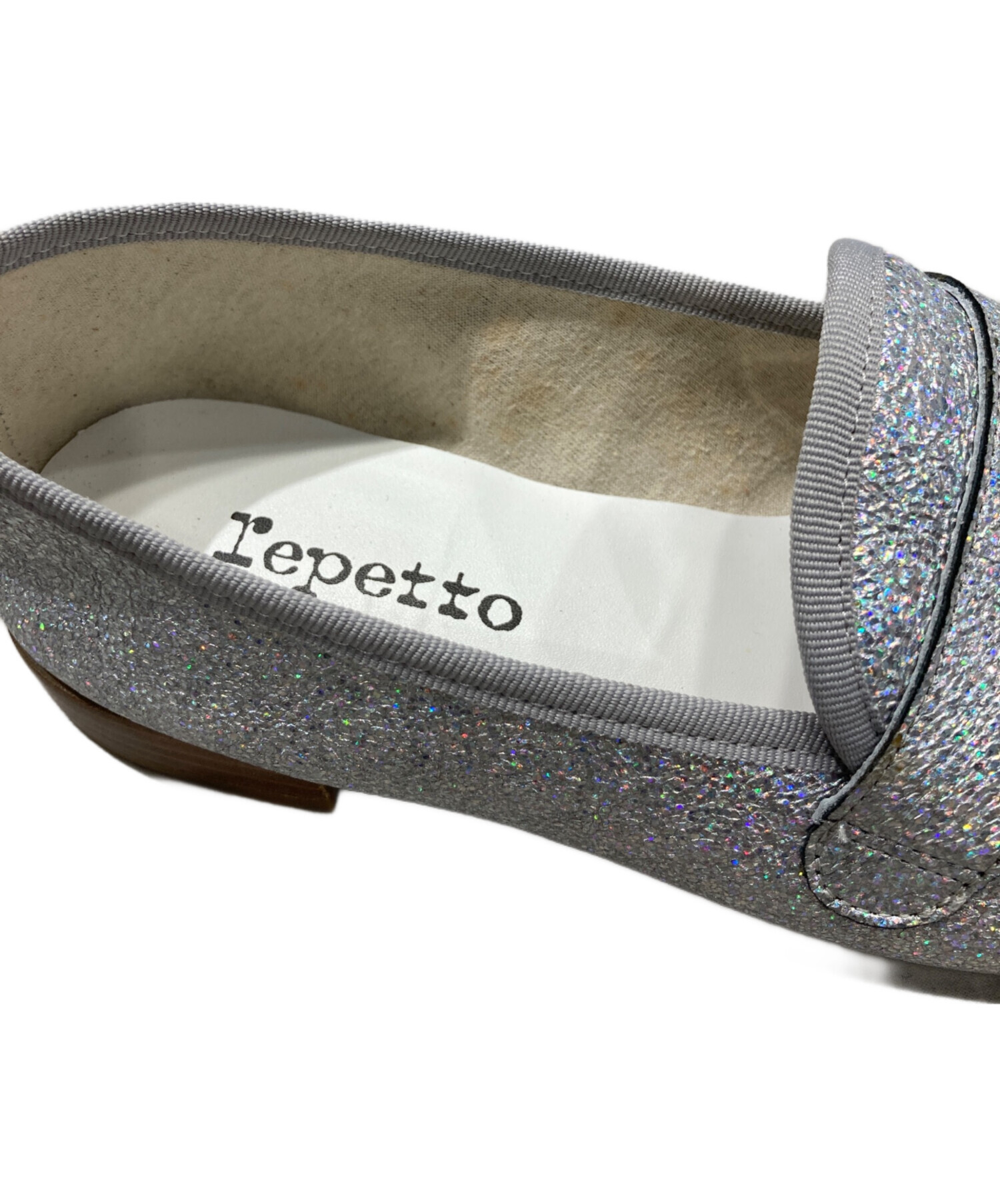 中古・古着通販】Repetto (レペット) Michaelグリッターローファー