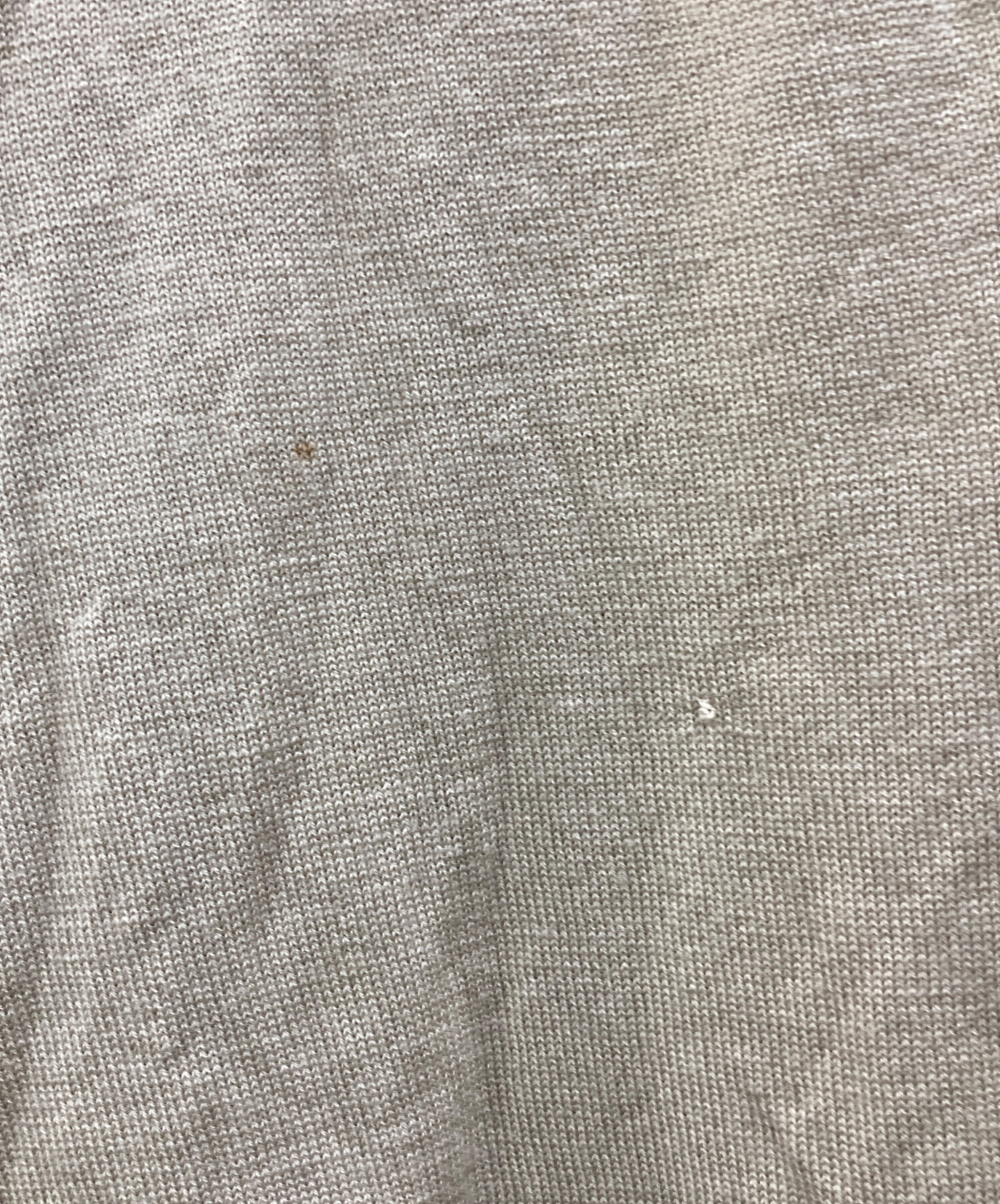 中古・古着通販】PRADA (プラダ) Vネックニット ベージュ サイズ:50