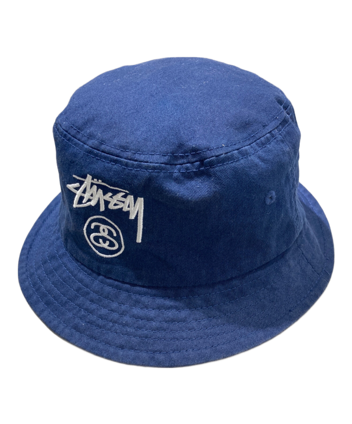 中古・古着通販】stussy (ステューシー) バケットハット ネイビー