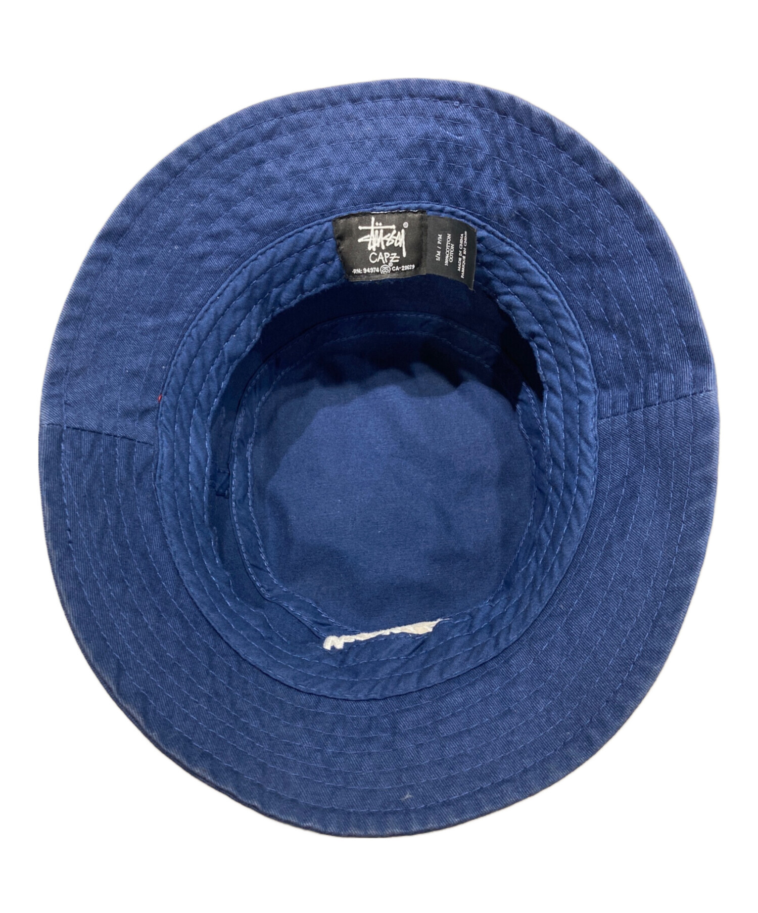 中古・古着通販】stussy (ステューシー) バケットハット ネイビー