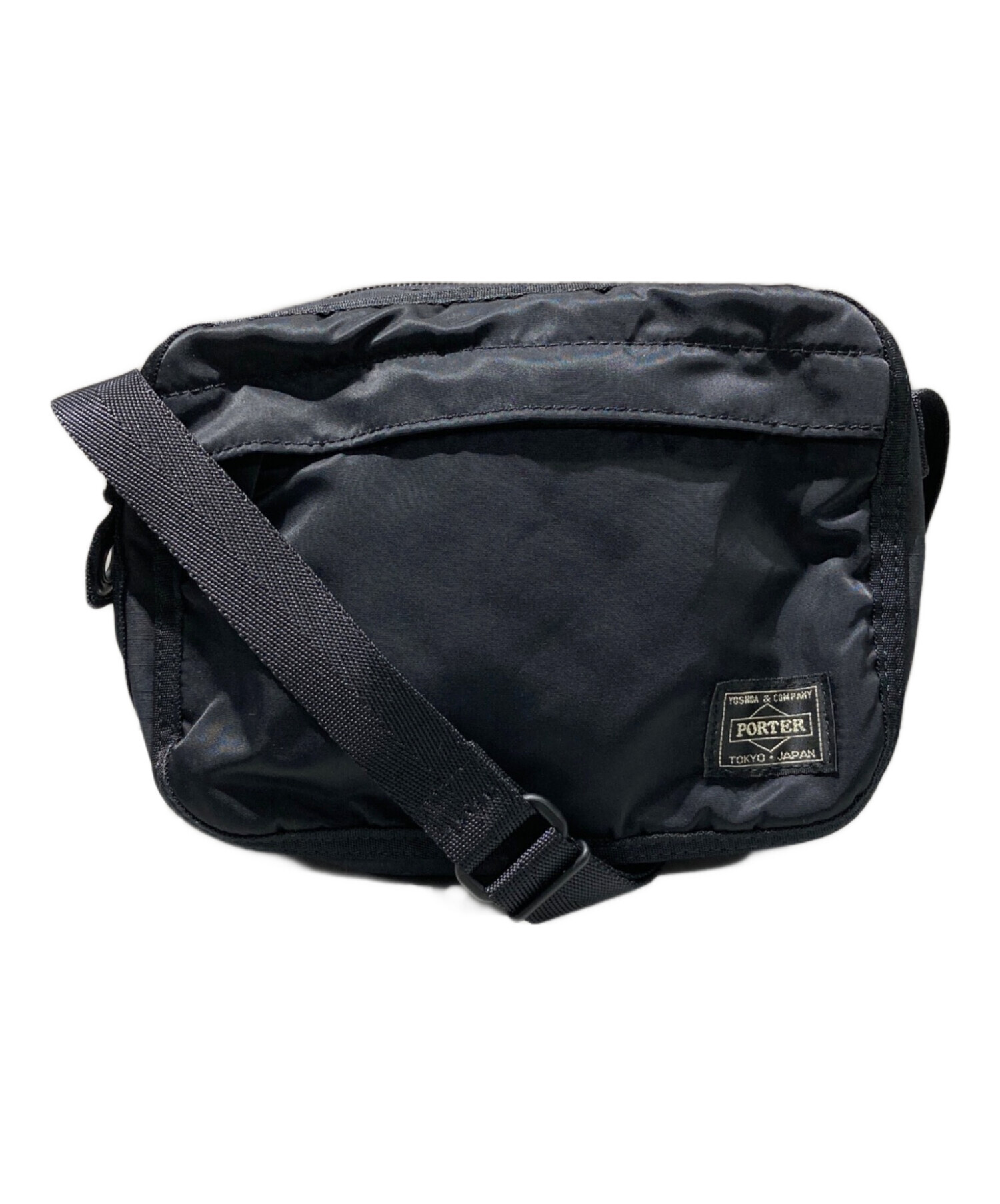 中古・古着通販】PORTER (ポーター) FRAME SHOULDER BAG ブラック