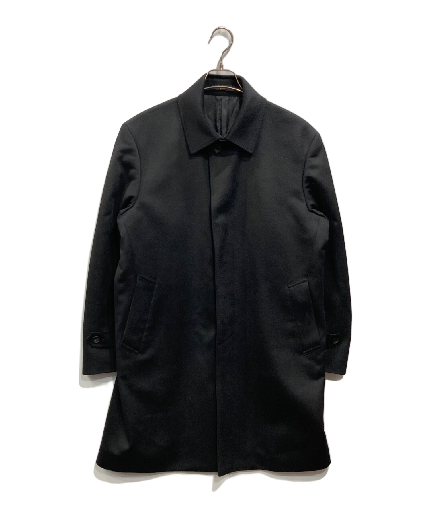 中古・古着通販】Savile Row of London (-) カシミヤコート ブラック