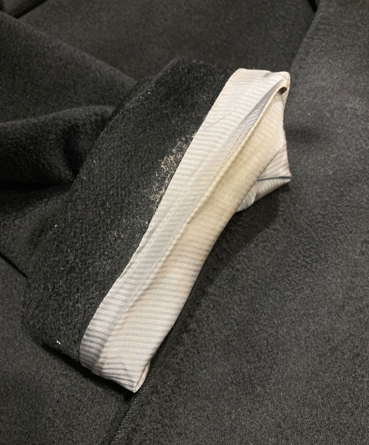 中古・古着通販】Savile Row of London (-) カシミヤコート ブラック