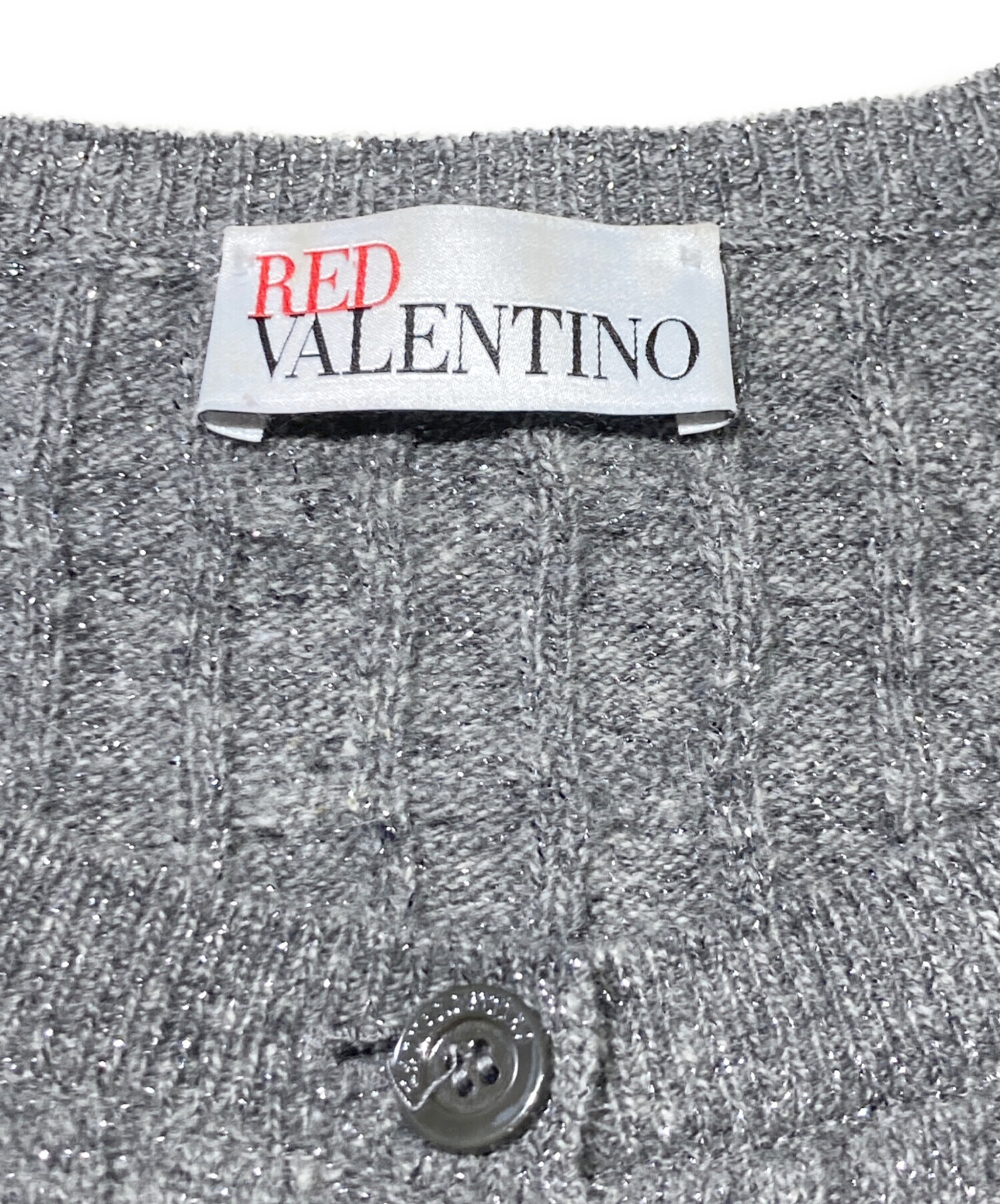 美品 RED VALENTINO　カーディガン 中古・古着通販】RED VALENTINO (レッドヴァレンティノ) ニット
