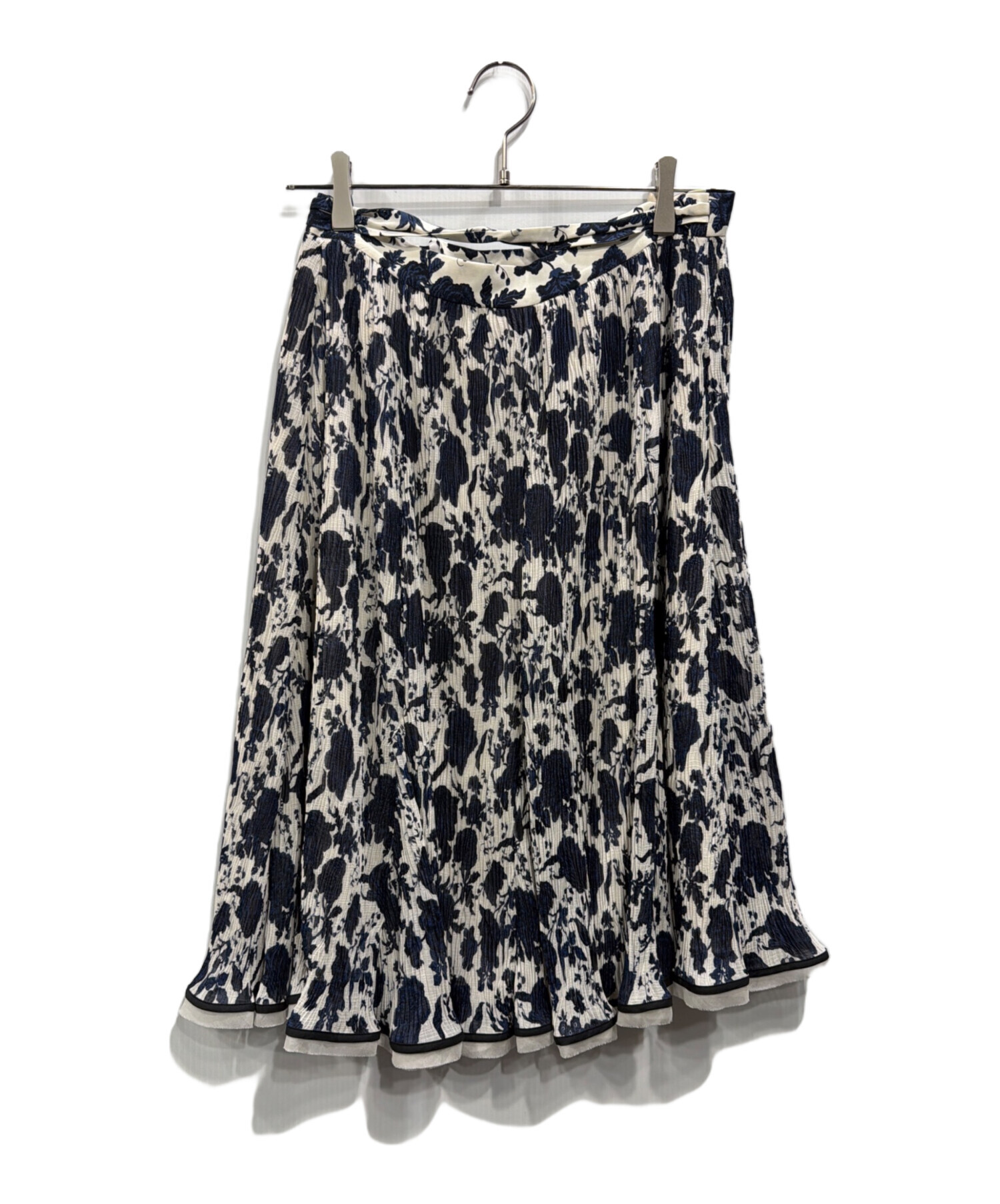 中古・古着通販】TORY BURCH (トリーバーチ) 総柄スカート ネイビー