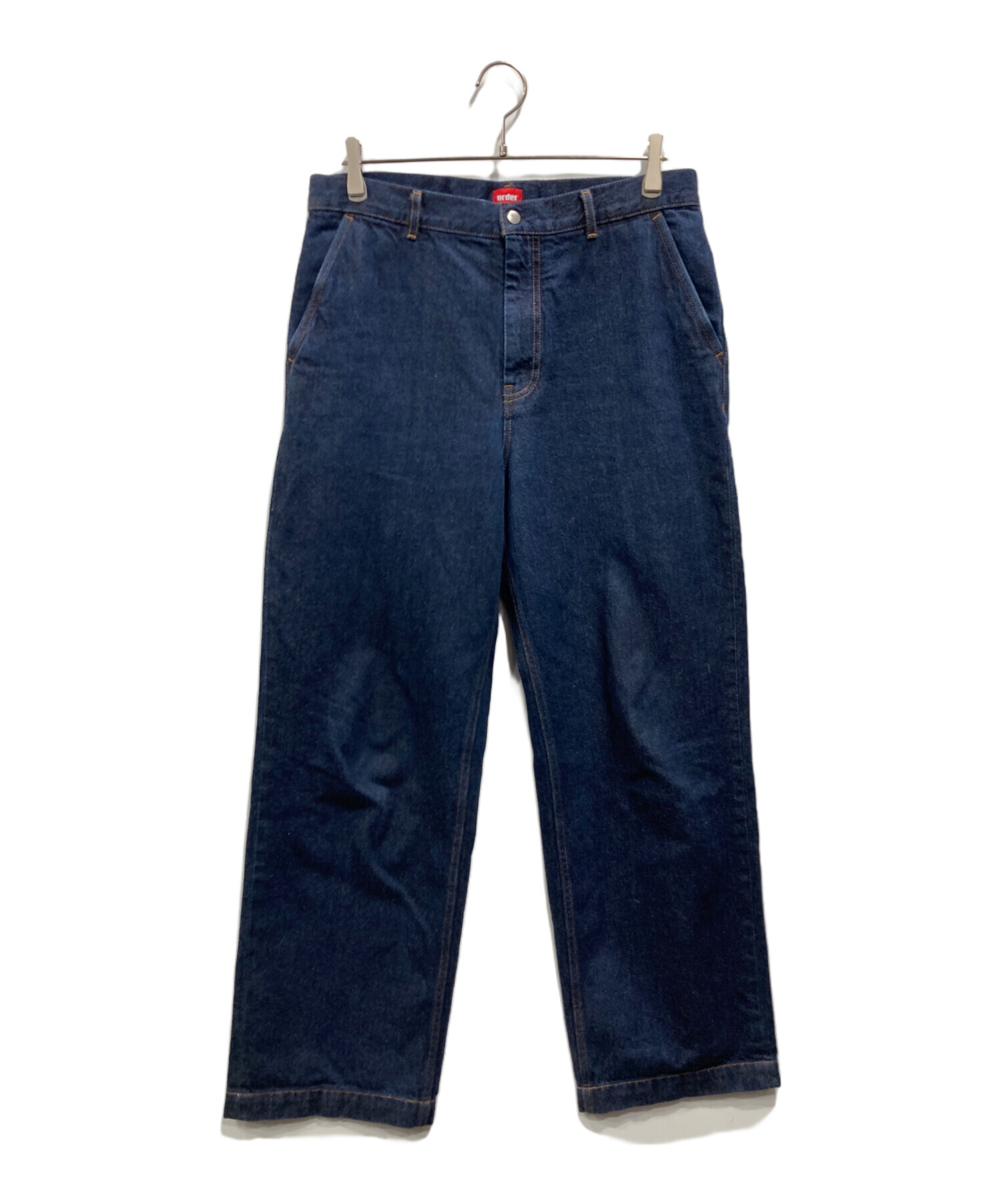 order loose denim pants indigo sizeM mnml | Raw Ultra Baggy Denim 