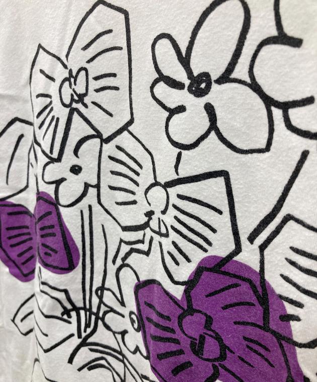 【新品タグ付き】コムデギャルソンコムデギャルソン　25fw 花柄プリントTシャツ 中古・古着通販】COMME des GARCONS COMME des GARCONS