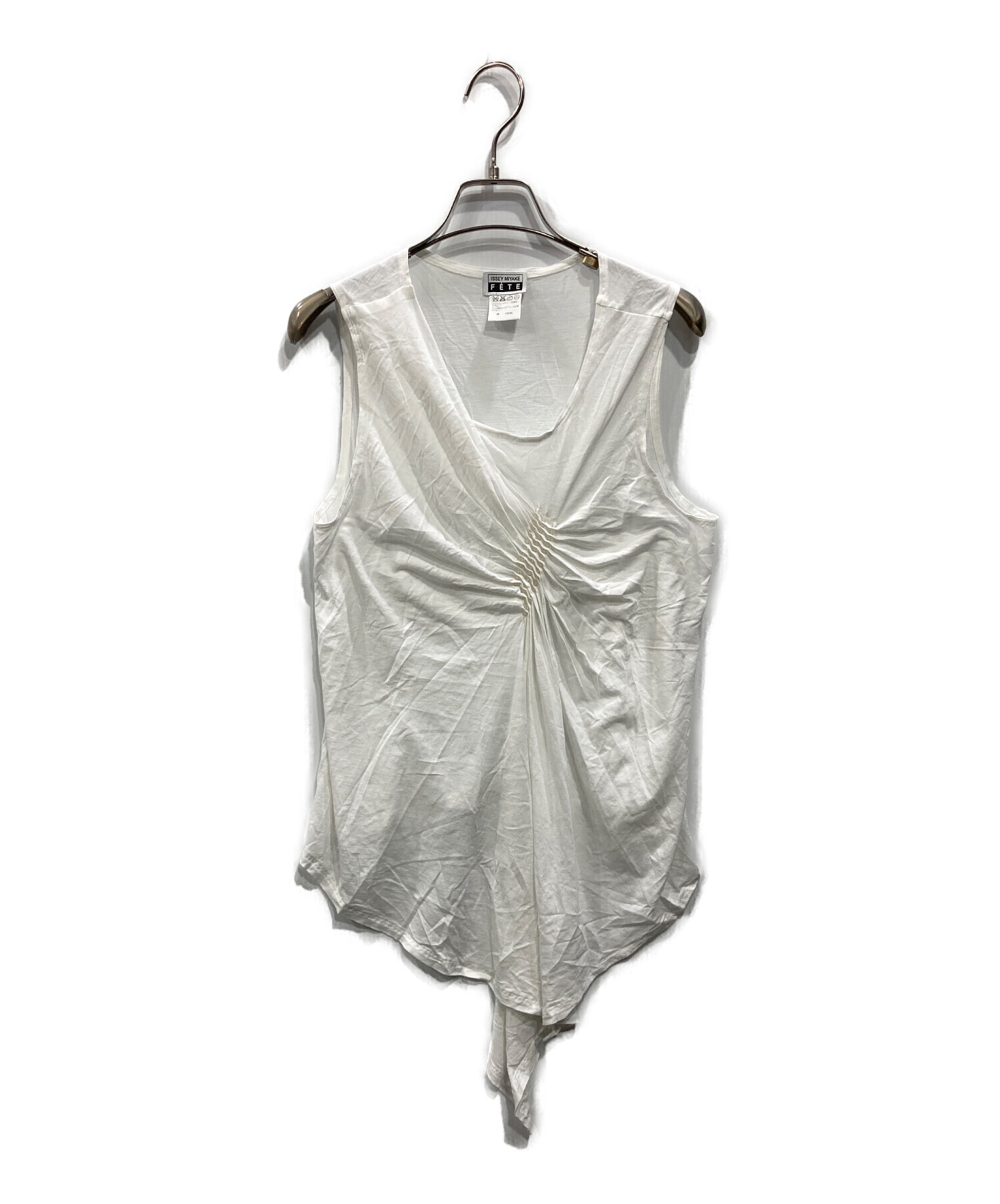 ISSEY MIYAKE FETE ノースリーブ 中古・古着通販】ISSEY MIYAKE FETE (イッセイミヤケフェット