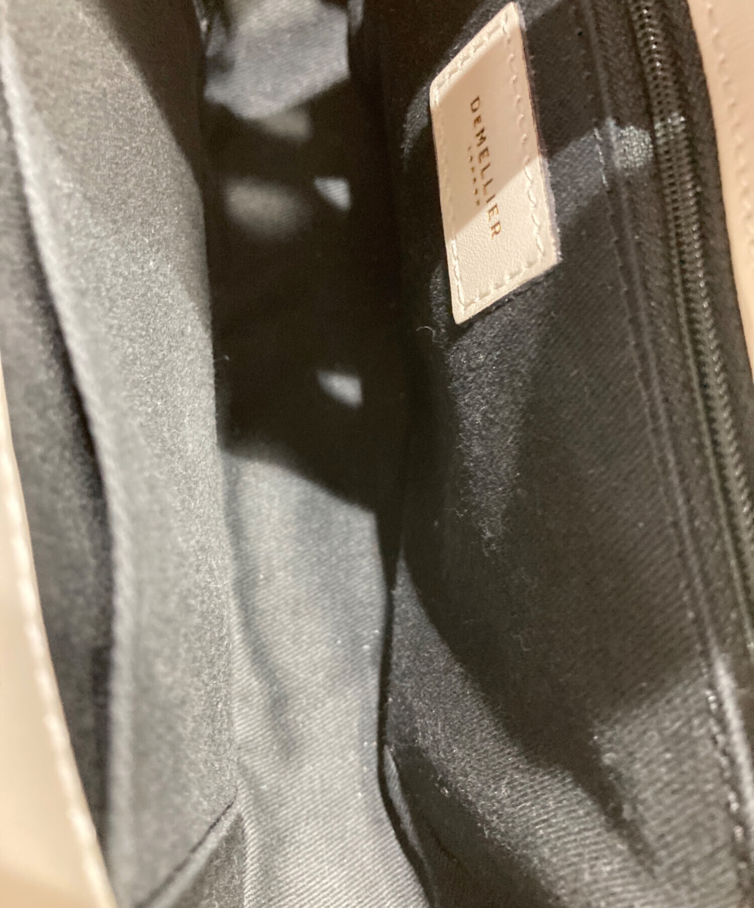 中古・古着通販】DEMELLIER (デメリエー) ショルダーバッグ アイボリー
