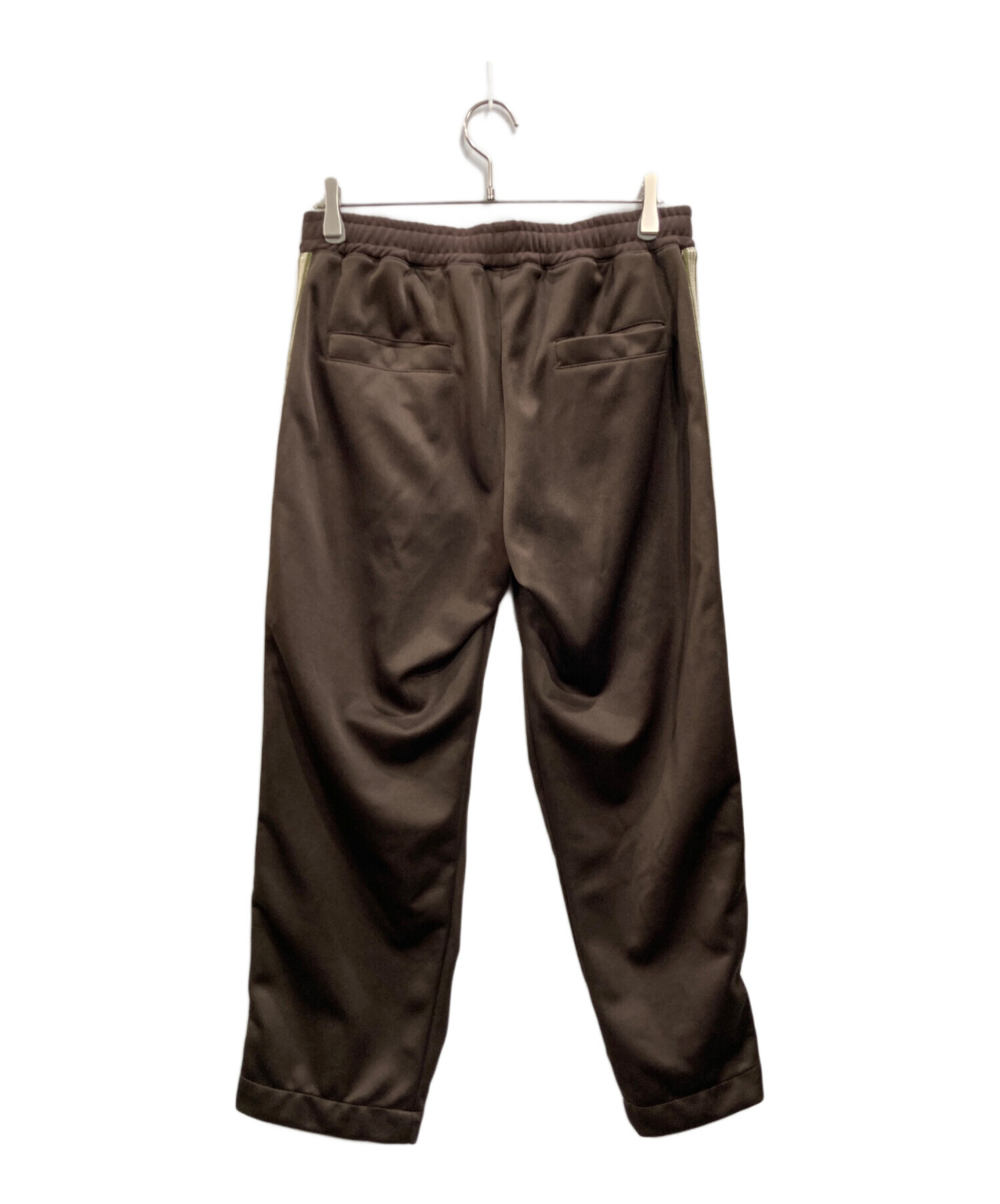 中古・古着通販】is-ness (イズネス) トラックパンツ ブラウン サイズ