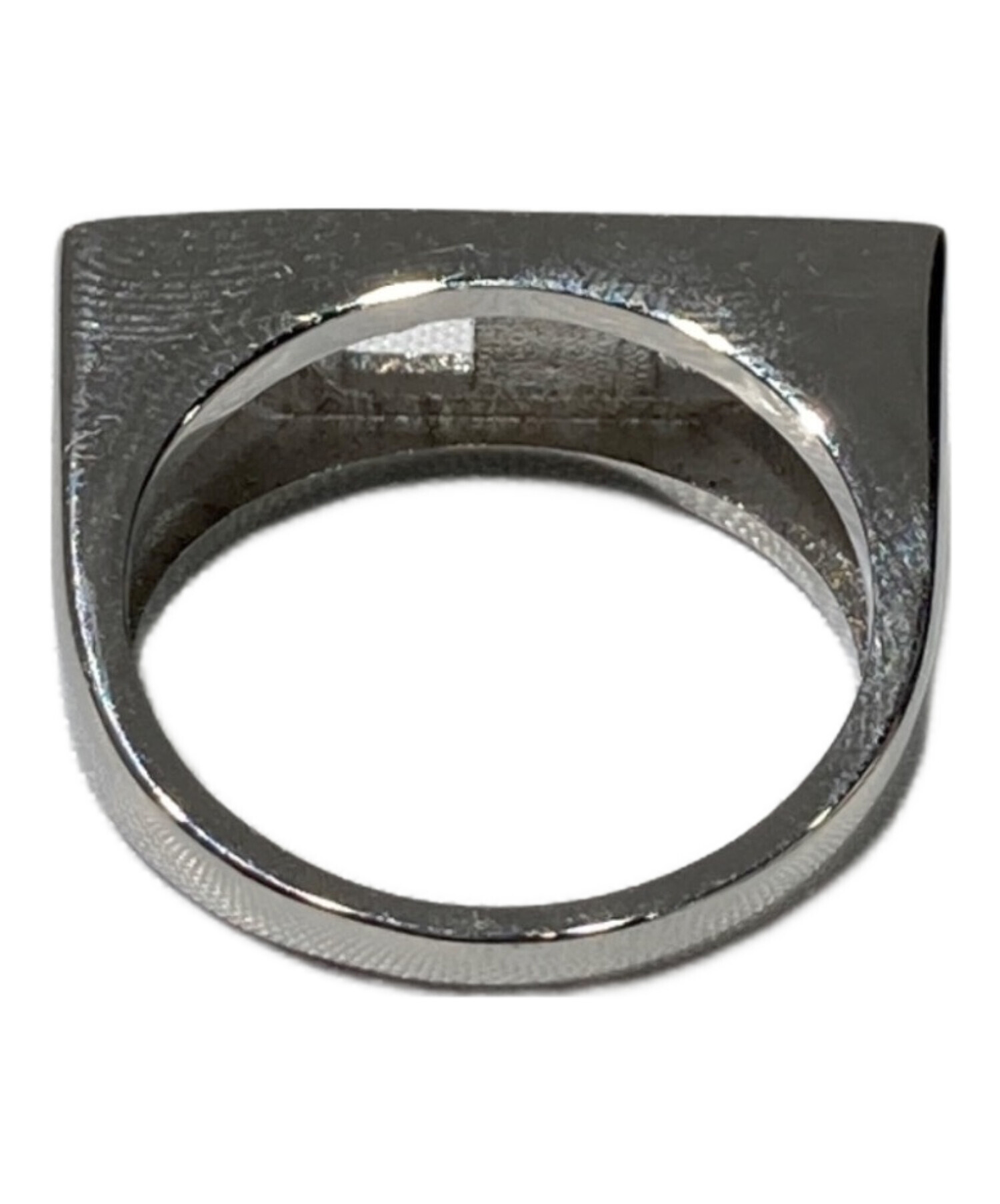 中古・古着通販】DIESEL (ディーゼル) ロゴリング シルバー サイズ:US7 