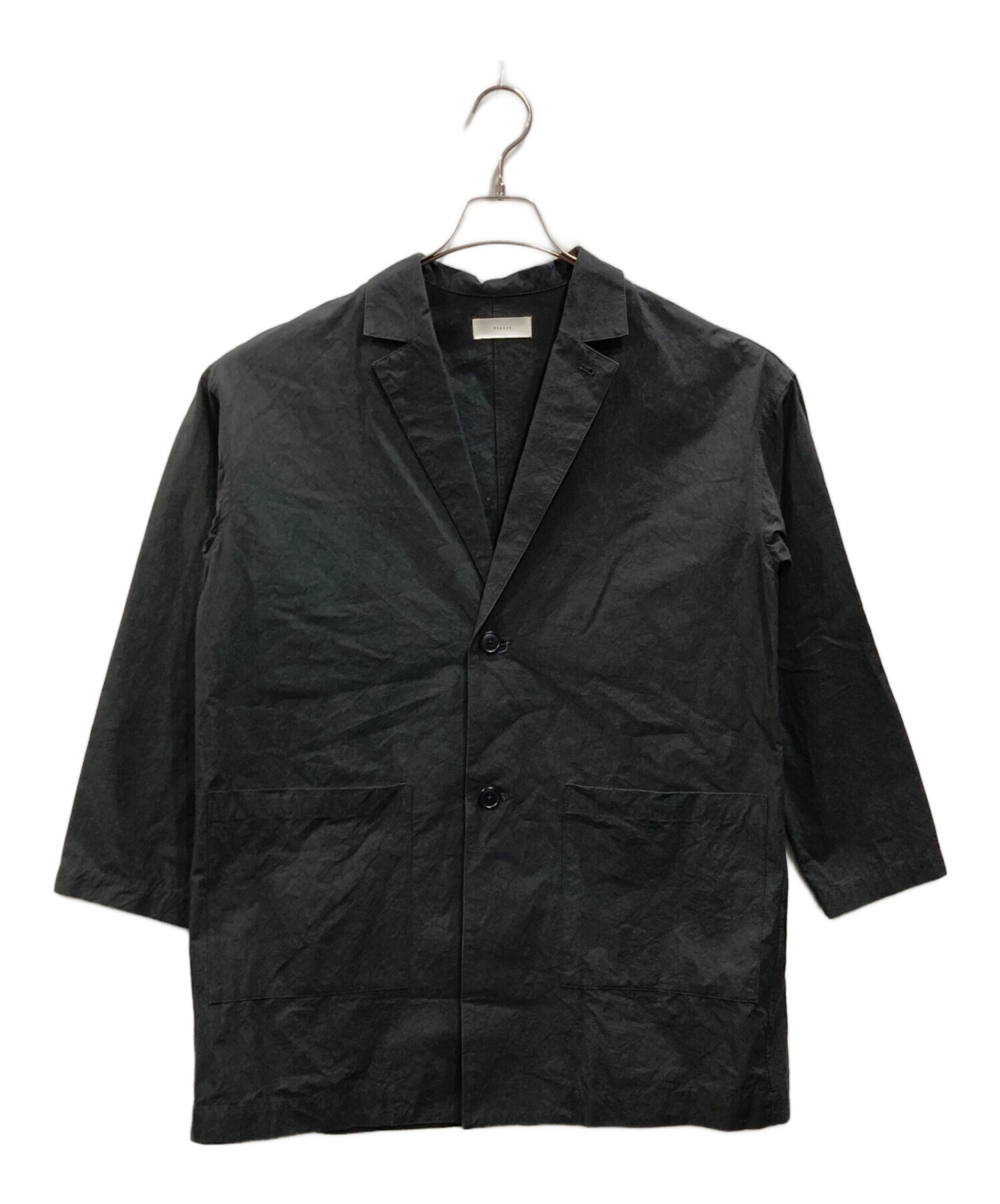 中古・古着通販】kagure (カグレ) コットンテーラードジャケット 