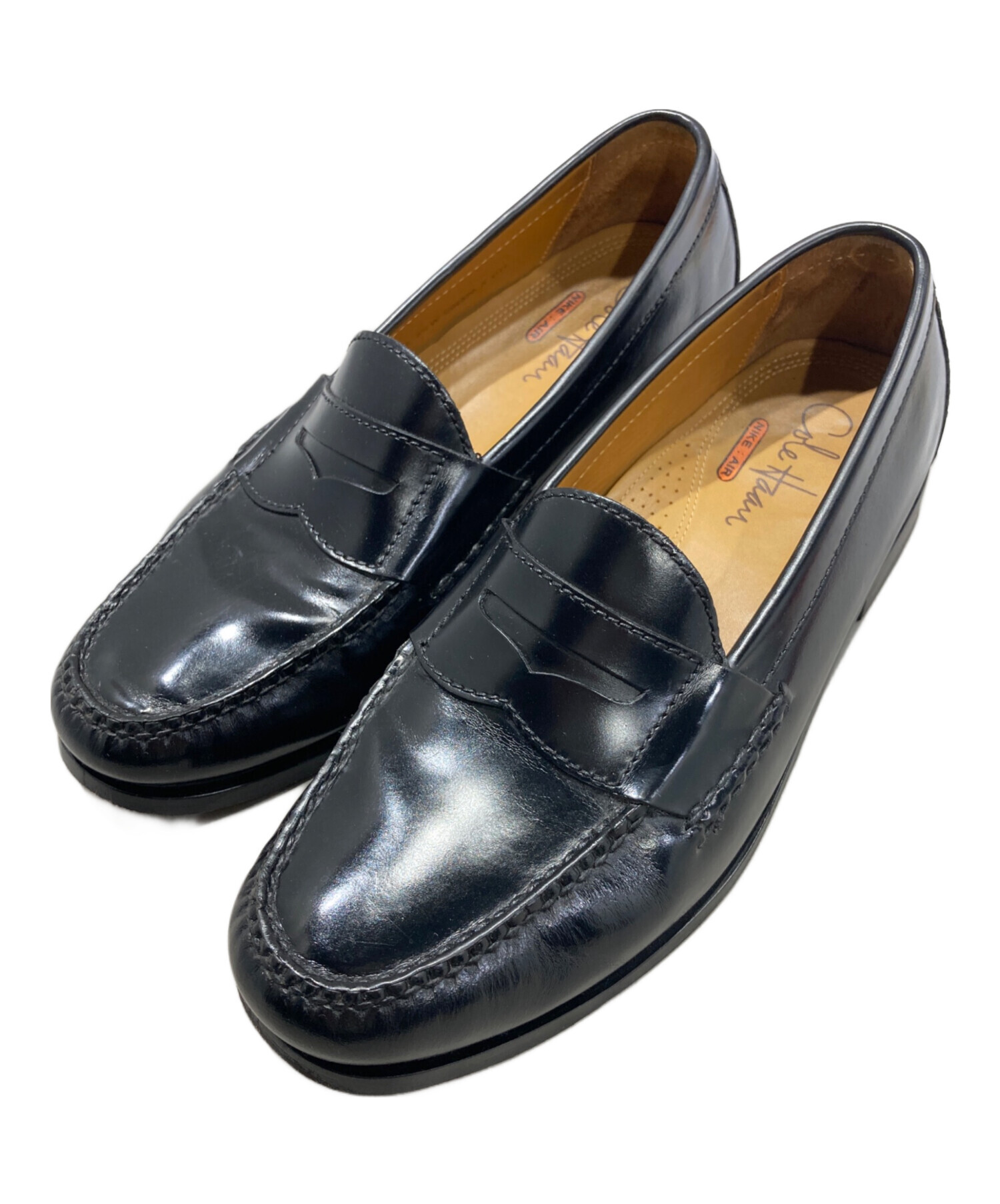 中古・古着通販】COLE HAAN (コールハーン) コインローファー ブラック 