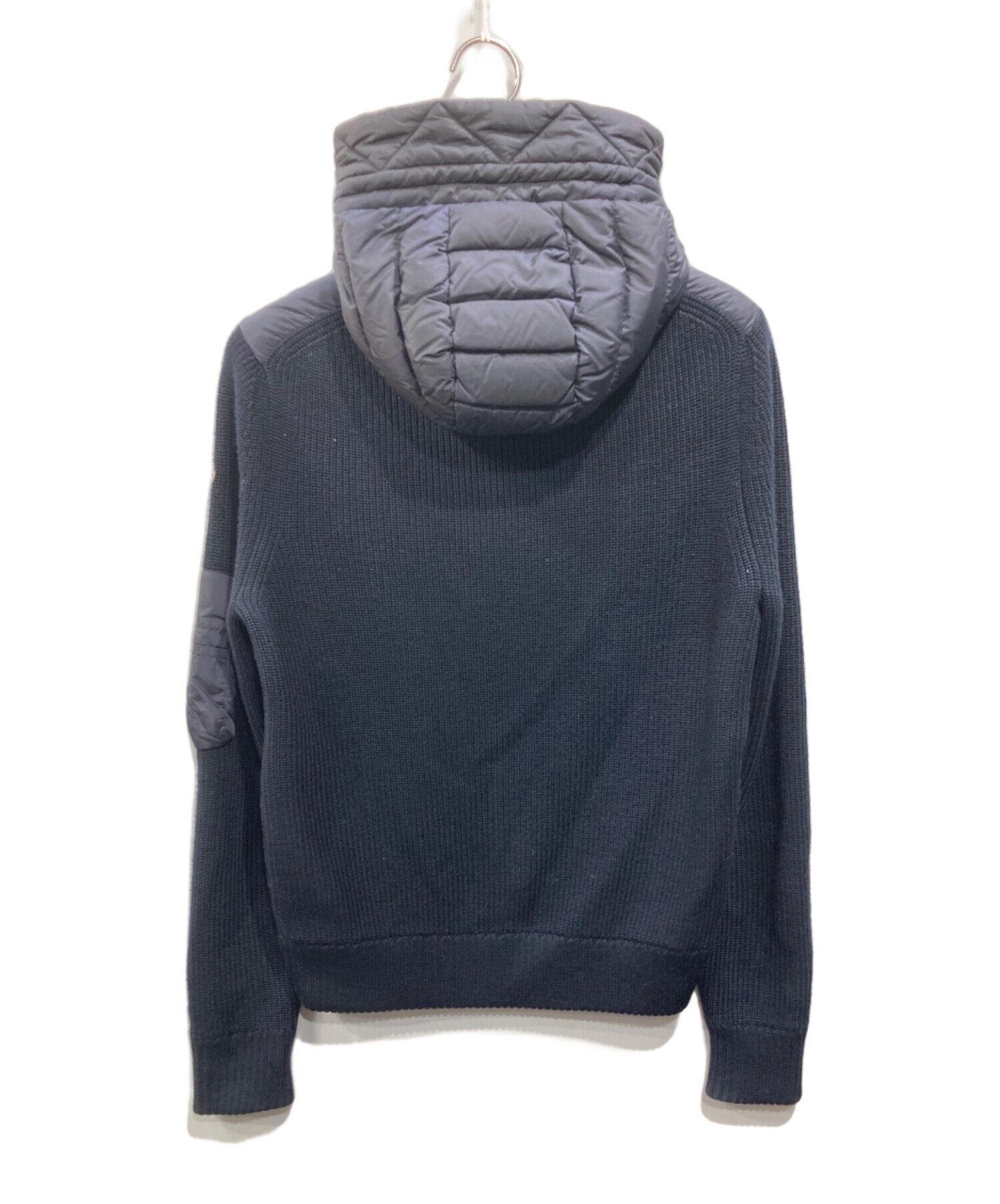 中古・古着通販】MONCLER (モンクレール) ニット切替ダウン 中古・古着通販】MONCLER (モンクレール) ニット切替ダウン