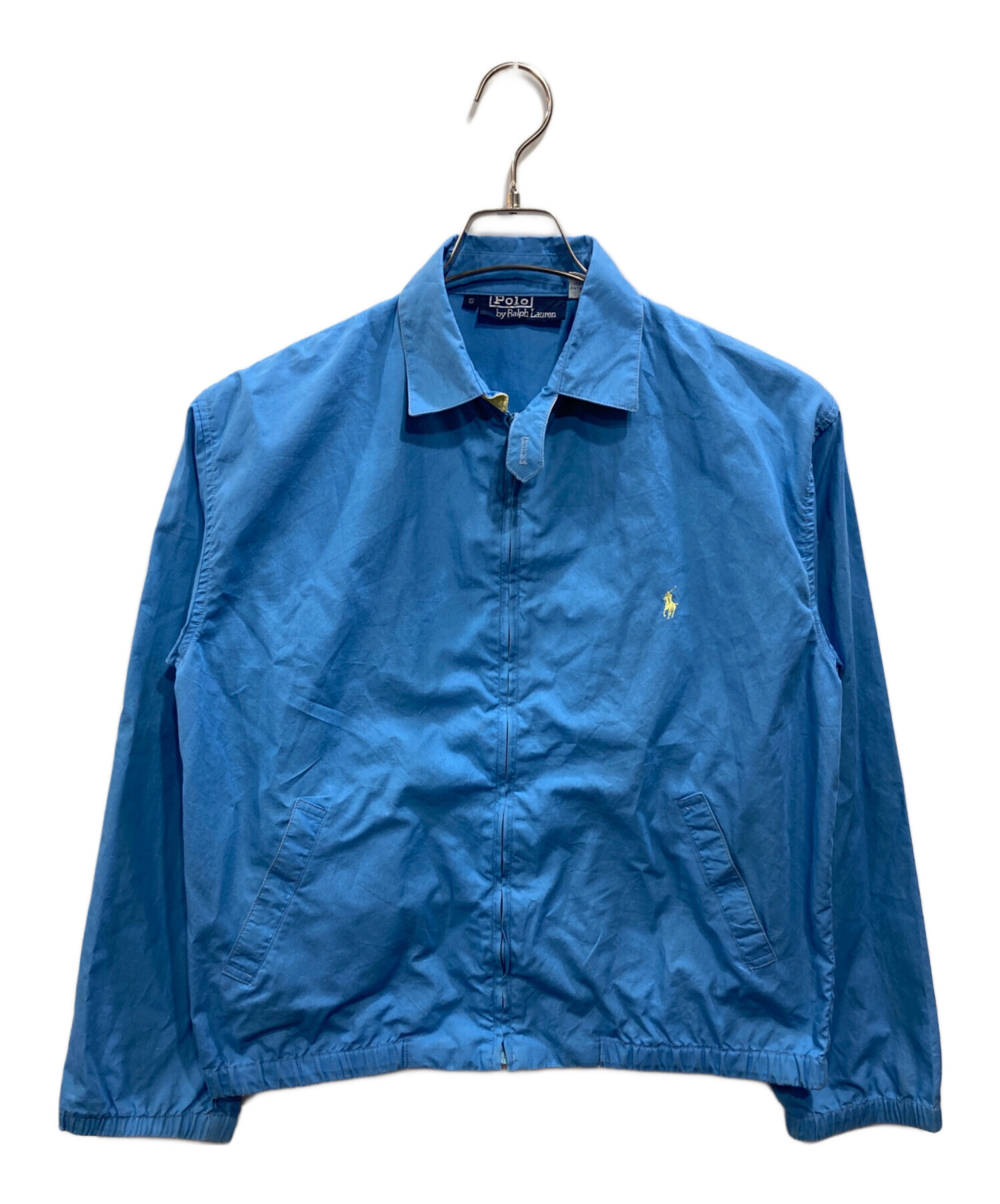 ポロラルフローレン ジップアップジャケット ネイビー S ブルゾン 古着 中古・古着通販】POLO RALPH LAUREN (ポロ・ラルフローレン) ジップ