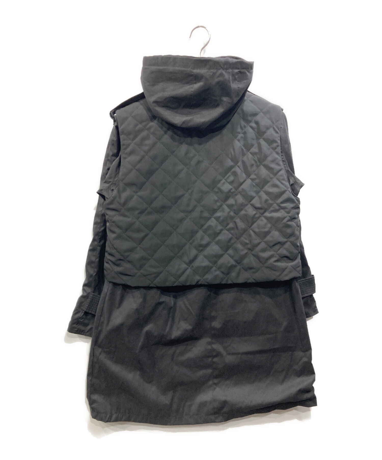 中古・古着通販】Desigual (デシグアル) 2イン1コート ベスト付き 