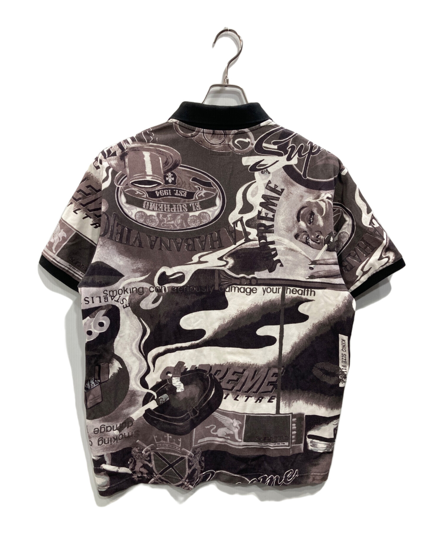 中古・古着通販】Supreme (シュプリーム) Filtre Polo ブラック サイズ
