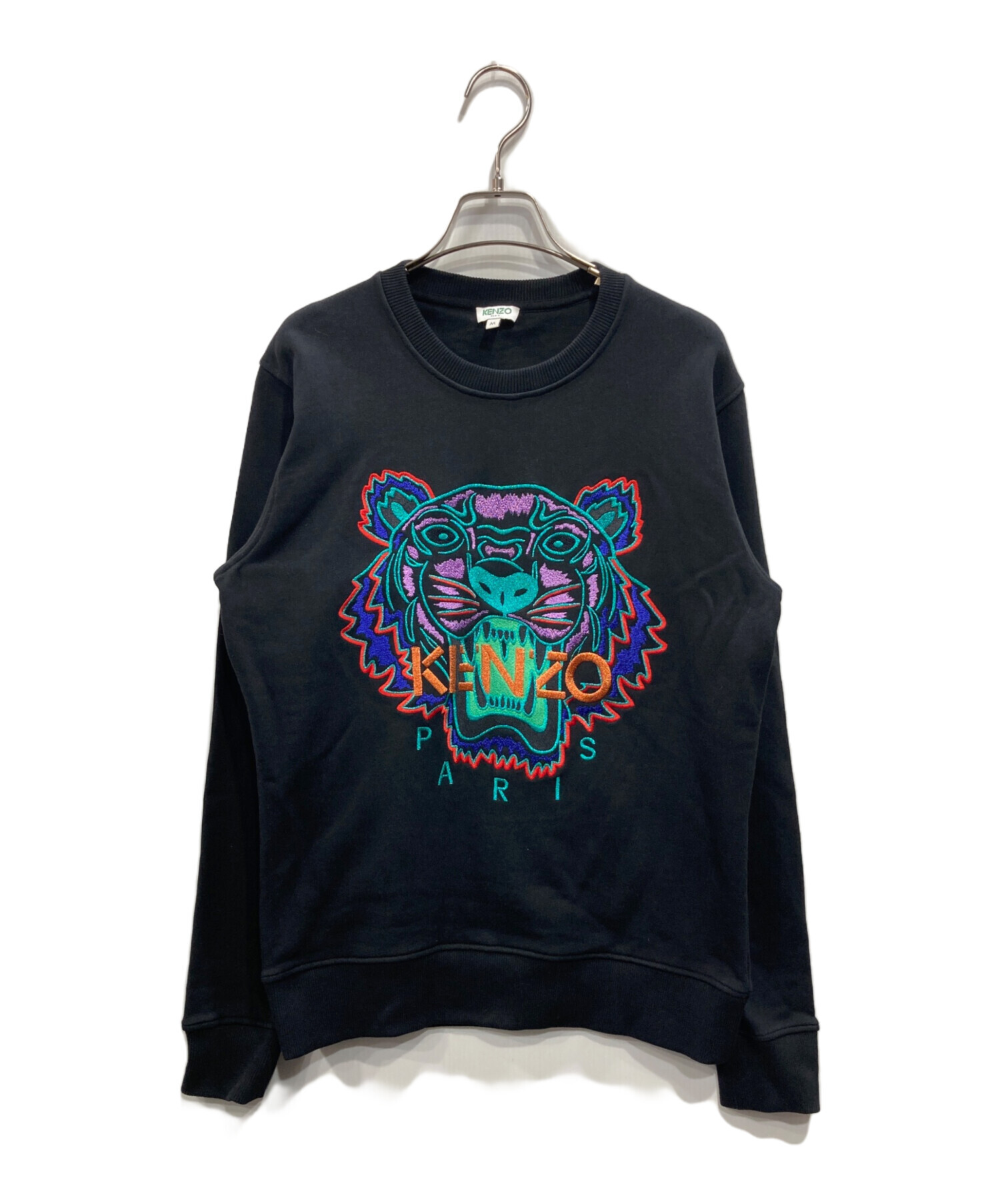 中古・古着通販】KENZO (ケンゾー) クルーネックスウェット ブラック 