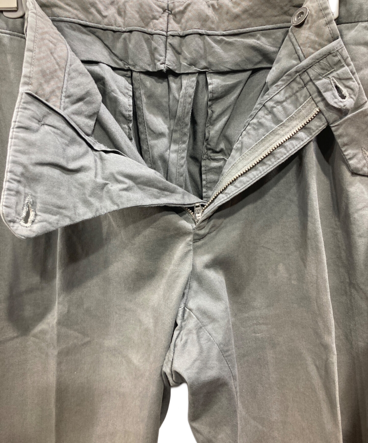中古 LARDINI グレー スラックス ウエストゴム LARDINI - ラルディーニ LARDINI パンツの通販 by KOMEHYO ONLINE