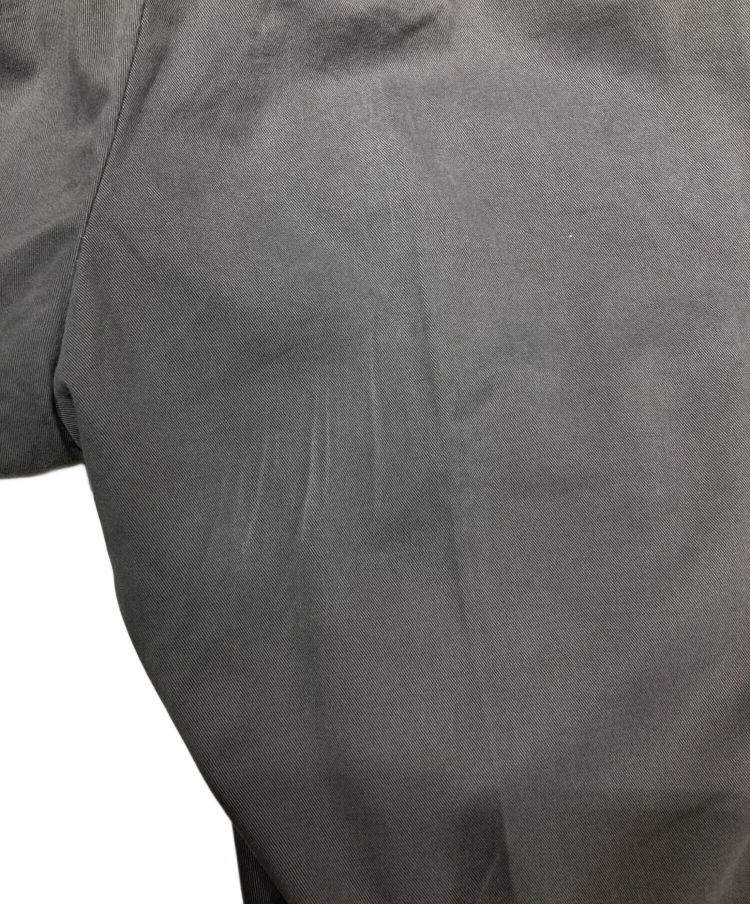 中古 LARDINI グレー スラックス ウエストゴム 中古・古着通販】LARDINI (ラルディーニ) トラウザーパンツ グレー