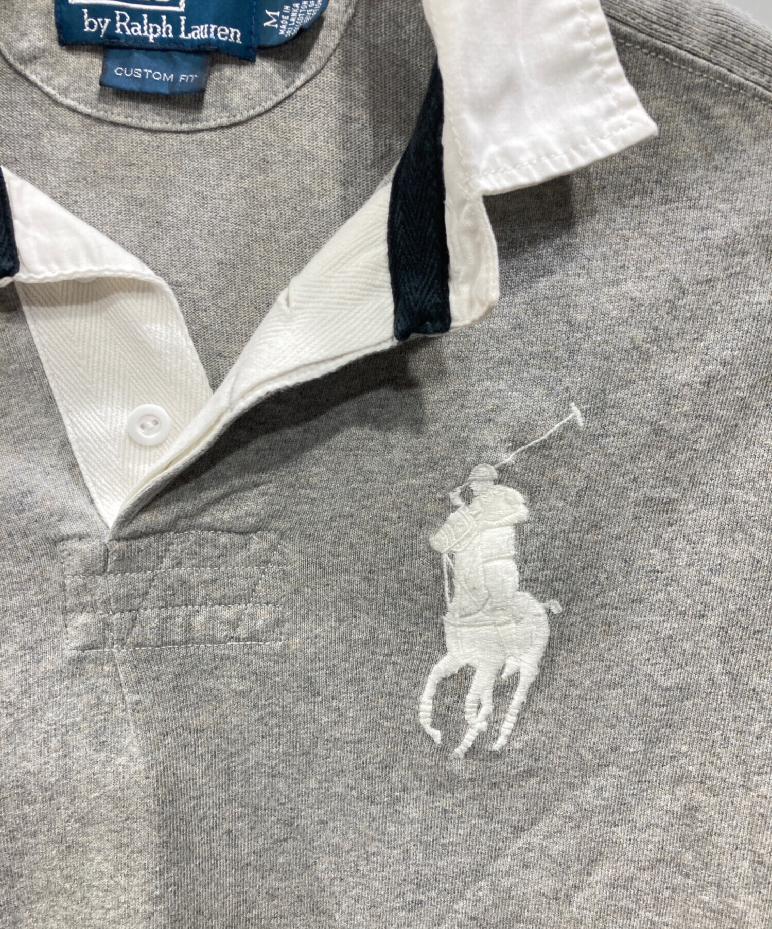 コーマックポロ　グレー　Mサイズ　新品未使用 中古・古着通販】POLO RALPH LAUREN (ポロ・ラルフローレン