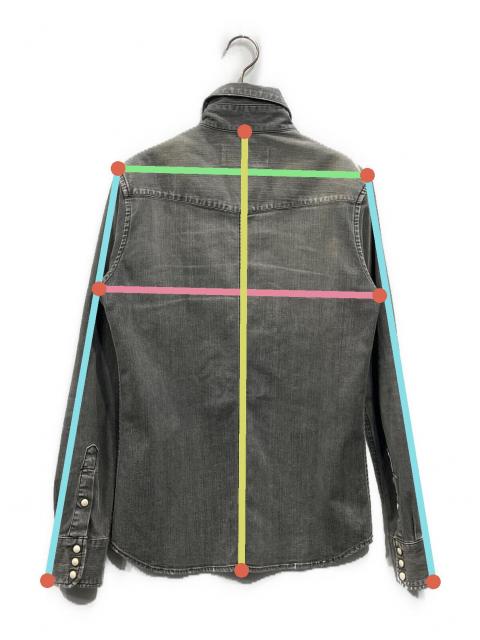 中古・古着通販】AKM (エーケーエム) STRETCH DENIM 7oz PATCHWORK