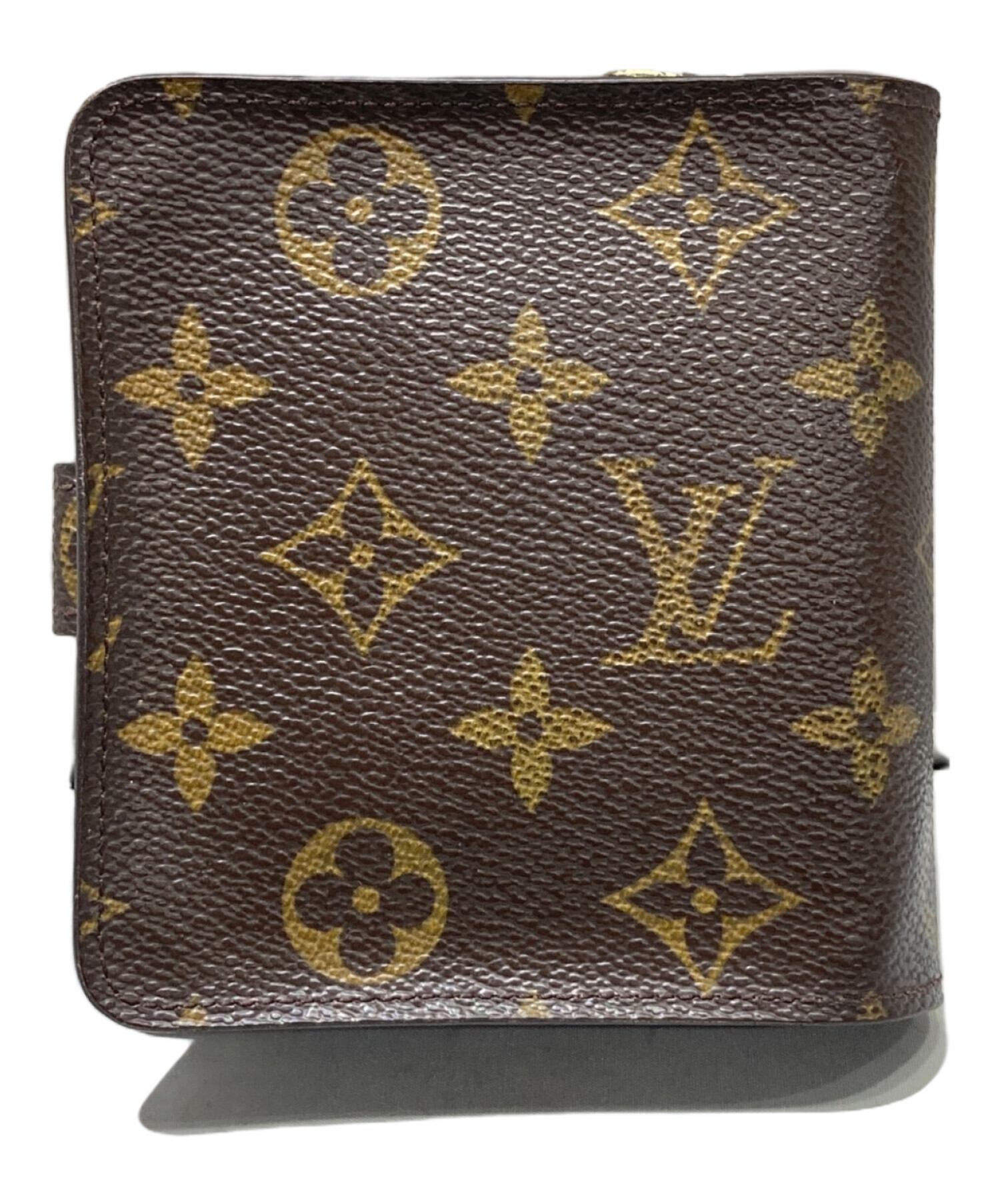 中古・古着通販】LOUIS VUITTON (ルイ ヴィトン) 2つ折り財布 ブラウン 