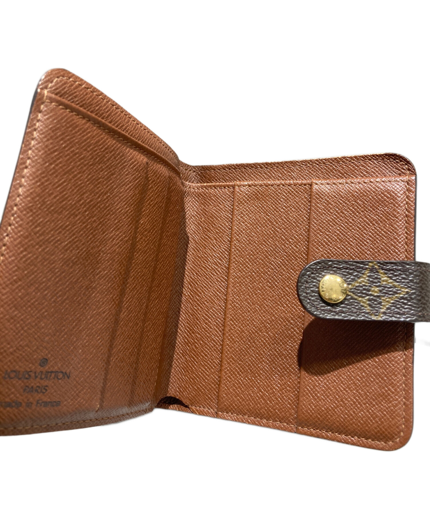 中古・古着通販】LOUIS VUITTON (ルイ ヴィトン) 2つ折り財布 ブラウン
