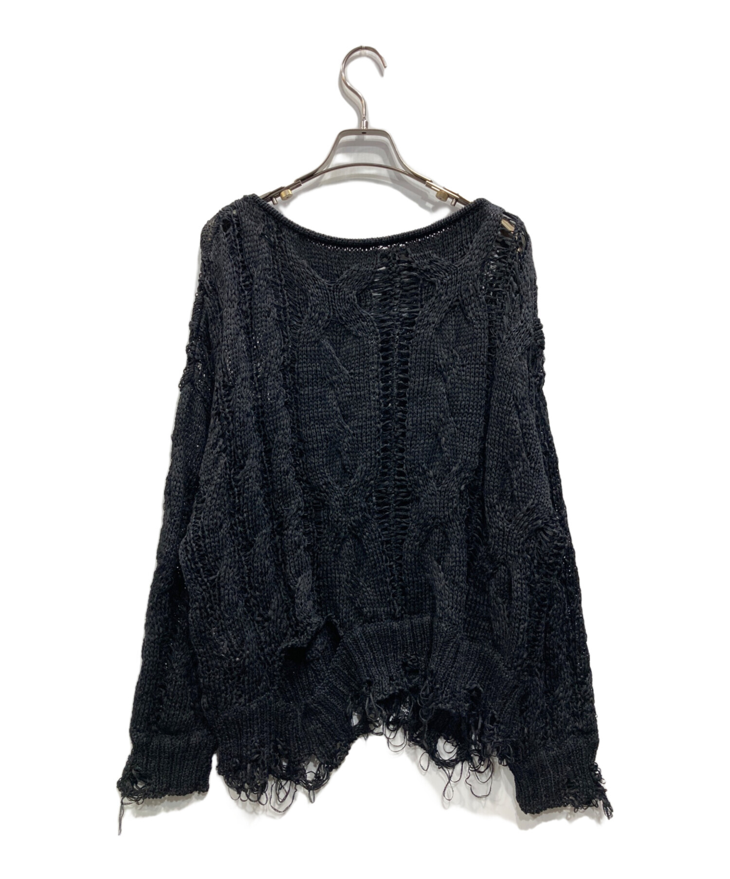 【美品】Ameri VINTAGEケーブルニット Ameri（アメリ）の「BACK CABLE KNIT（ニット/セーター）」 - WEAR