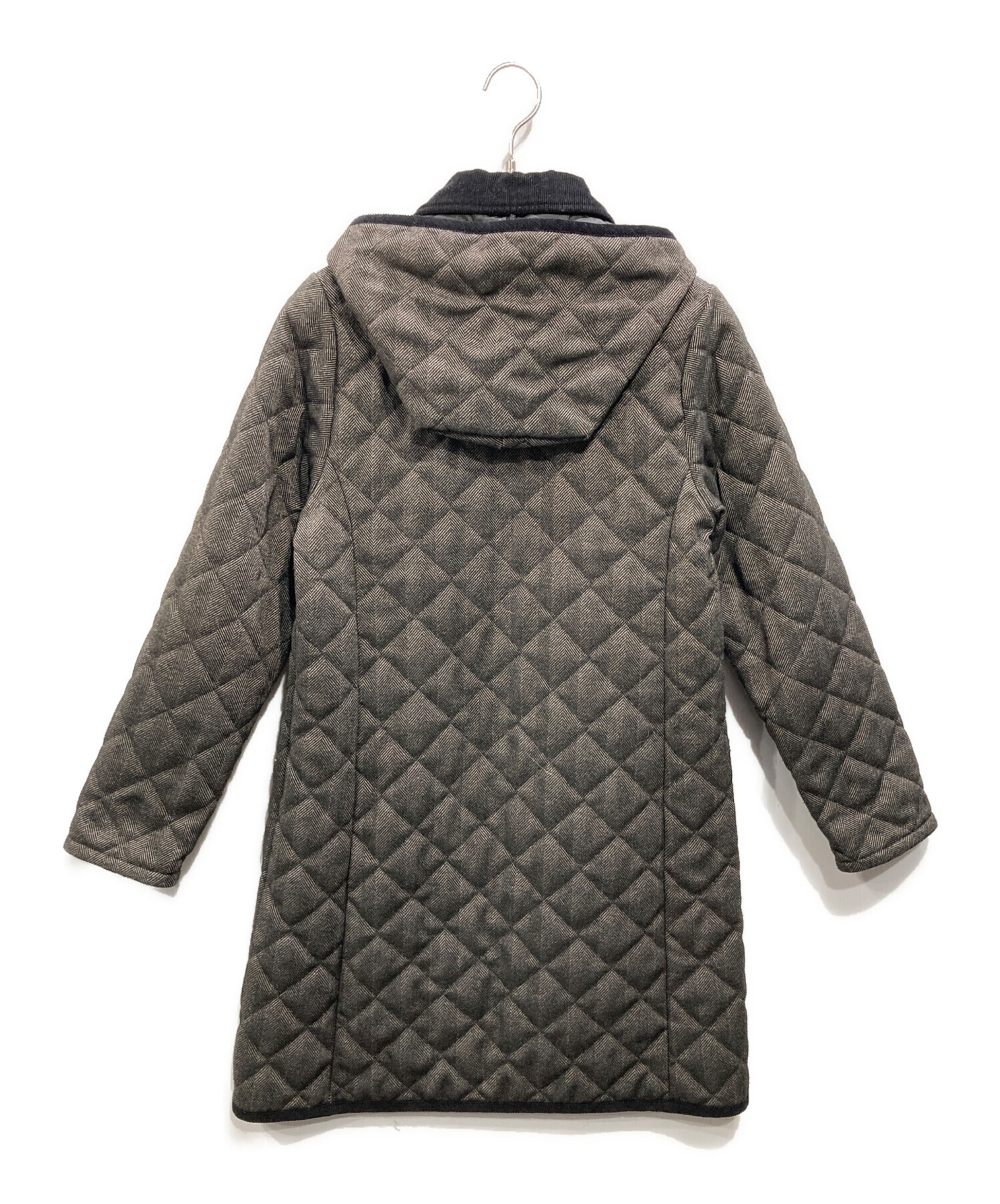 中古・古着通販】LAVENHAM (ラベンハム) キルティングコート グレー 
