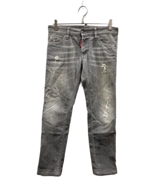 中古・古着通販】DSQUARED2 (ディースクエアード) デニムパンツ グレー