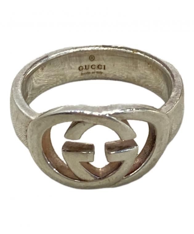 中古・古着通販】GUCCI (グッチ) インターロッキングGリング シルバー